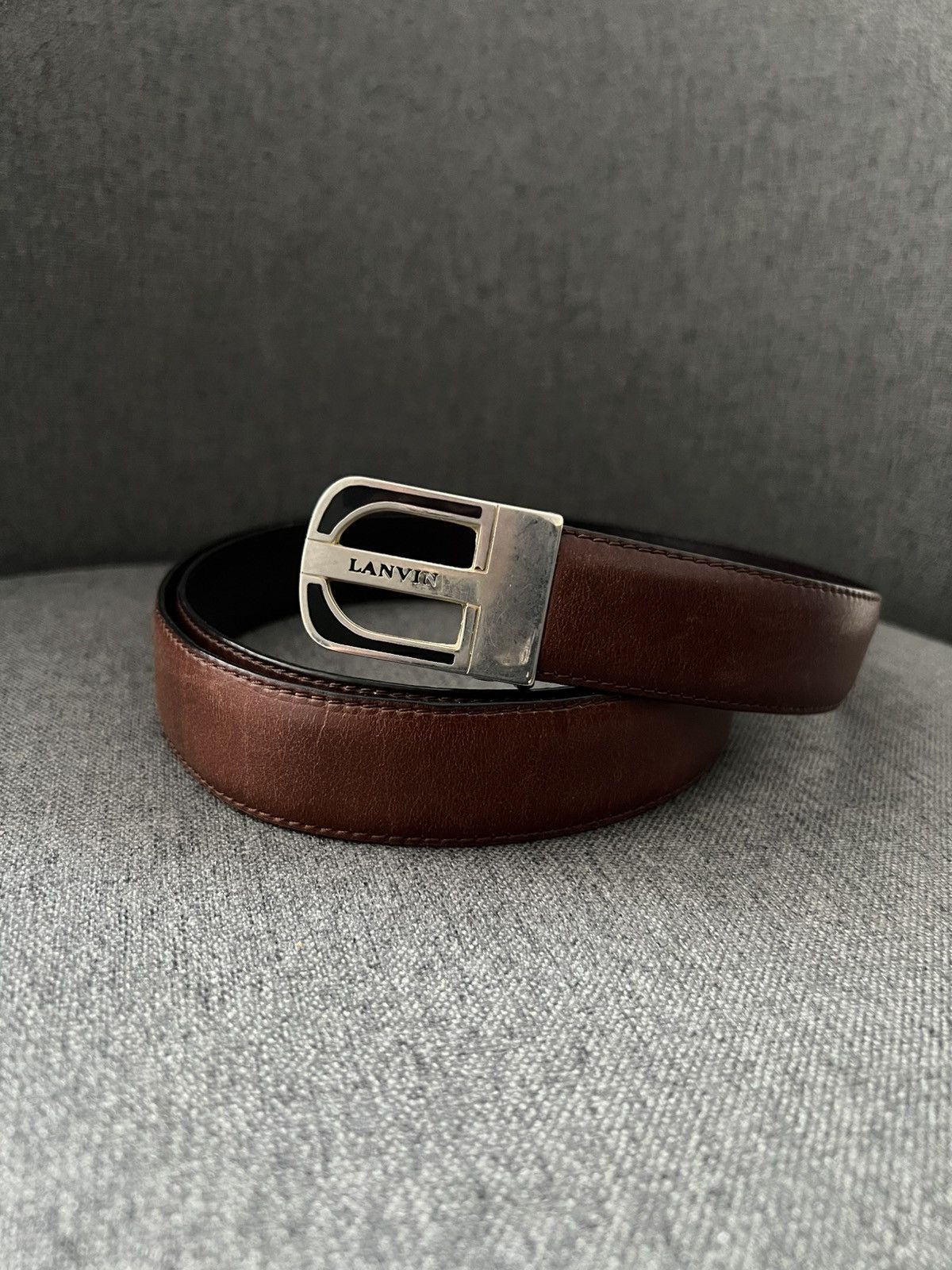 Lanvin Lanvin Belt Vintage Brown Size ONE SIZE - 2 Thumbnail