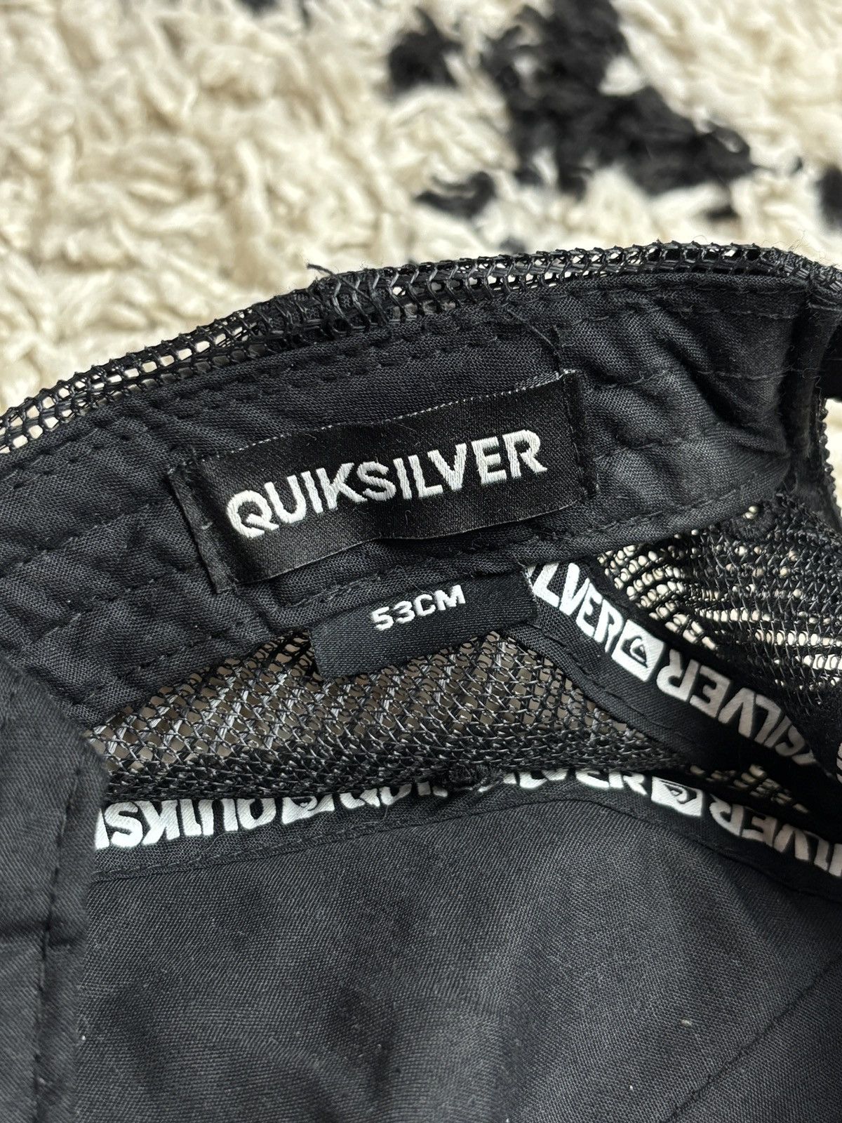 Quiksilver Quiksilver Trucker Hat Cap Size ONE SIZE - 7 Thumbnail