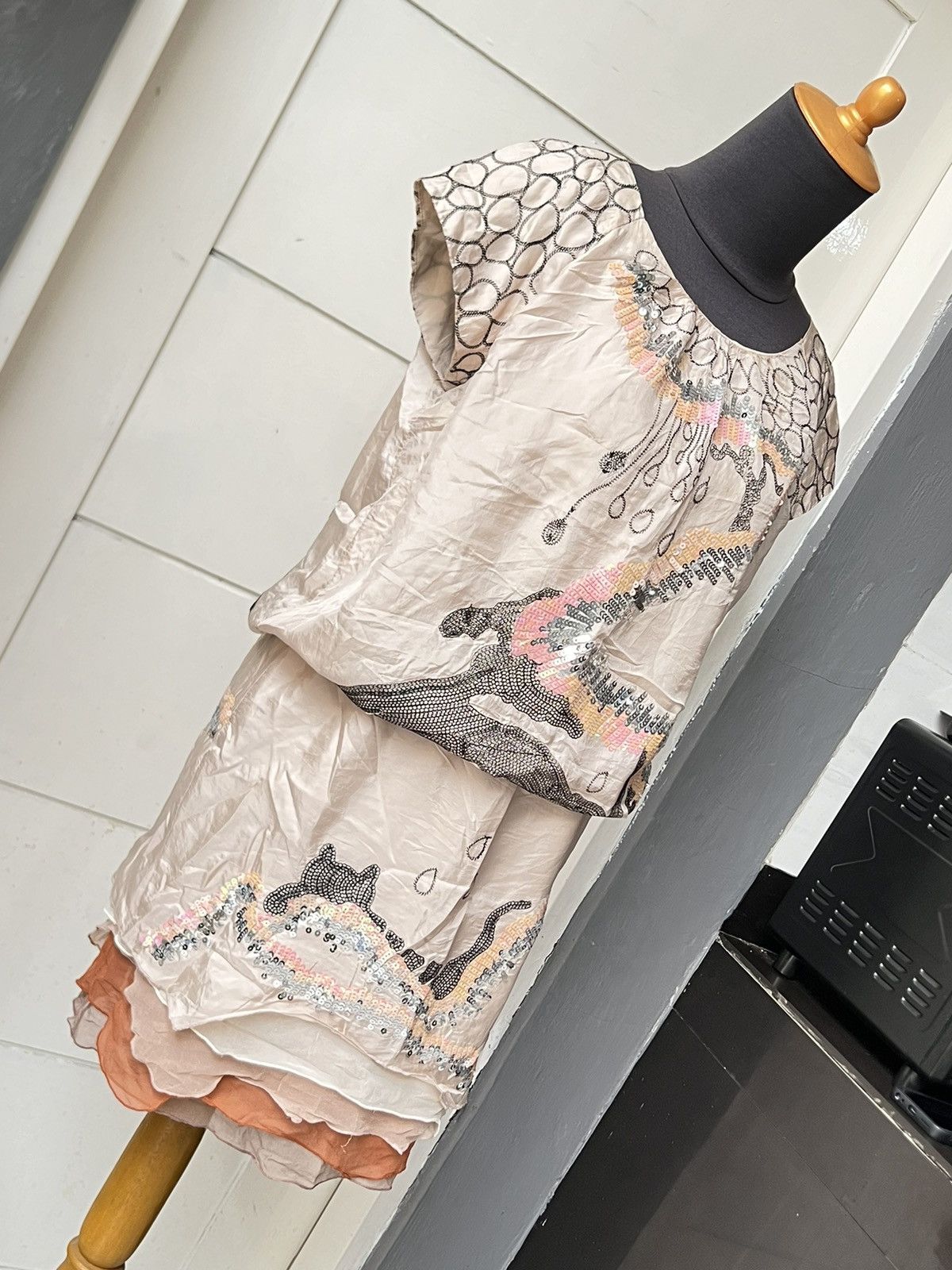 Tsumori Chisato TSUMORI CHISATO Midi Dress Size XS / US 0-2 / IT 36-38 - 15 Thumbnail