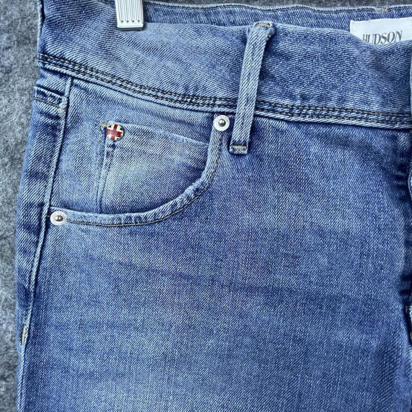 Hudson Hudson Jeans Womens 30 Collin Bootcut Crop Flap Pockets Size 30" / US 8 / IT 44 - 3 Thumbnail