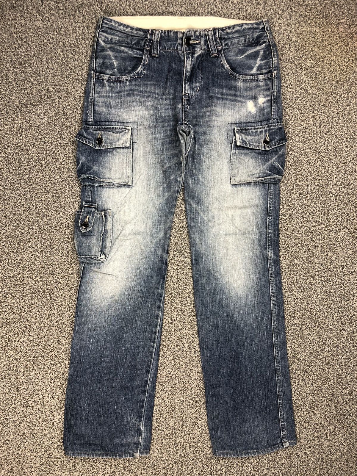 If Six Was Nine × Japanese Brand × Vintage Vintage Japanese Brand Johnbull Kojima Distressed Bushpants Size 29" - 1 Thumbnail