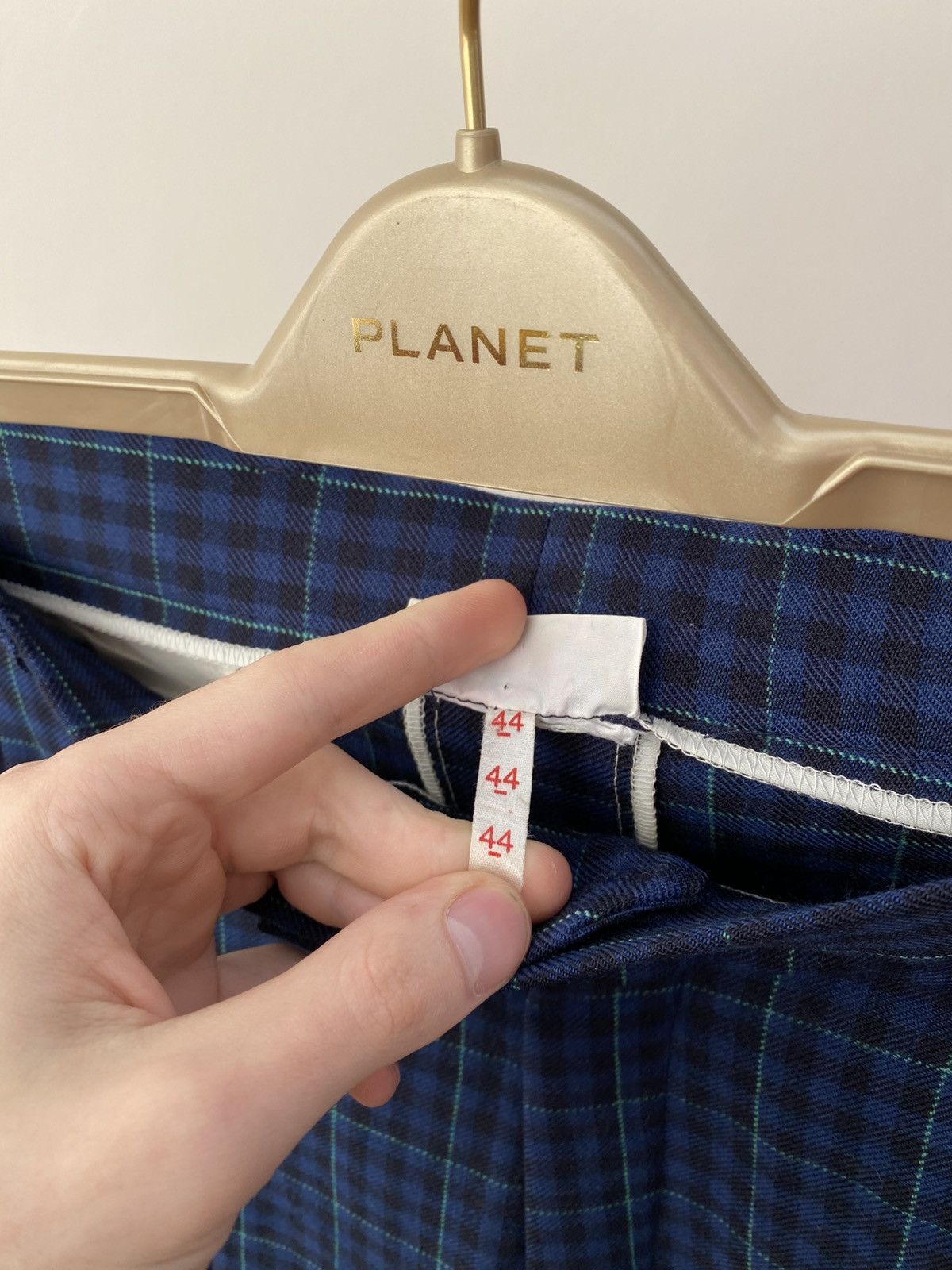 Lacoste Vintage LACOSTE Chemise Vintage Wool Plaid Checkered Pants Size US 34 / EU 50 - 8 Thumbnail