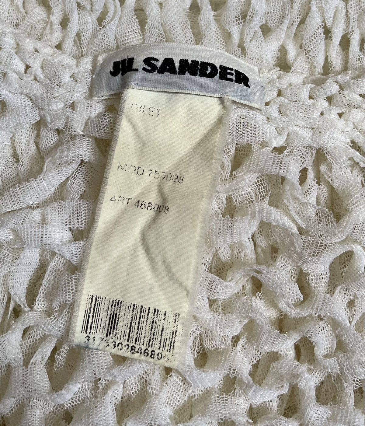 Jil Sander Jil sander mesh knitted tank top Size US S / EU 44-46 / 1 - 4 Thumbnail