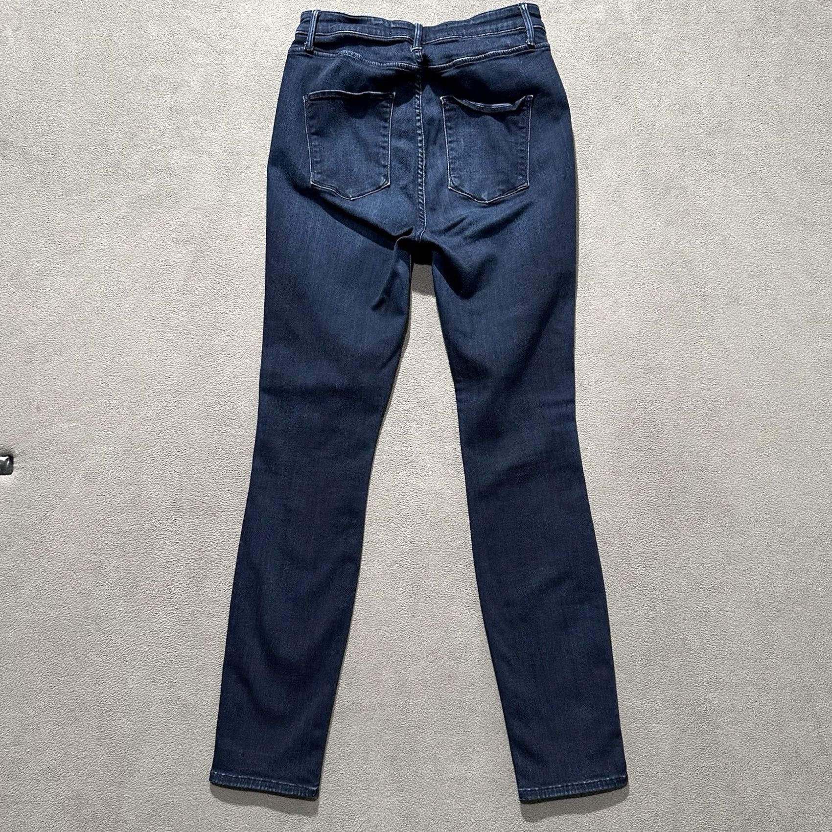 AYR Ayr Jeans Womens High Rise Skinny Stretch Dark Wash Blue 29x28 (26x27.5) Casual Size 29" - 2 Thumbnail