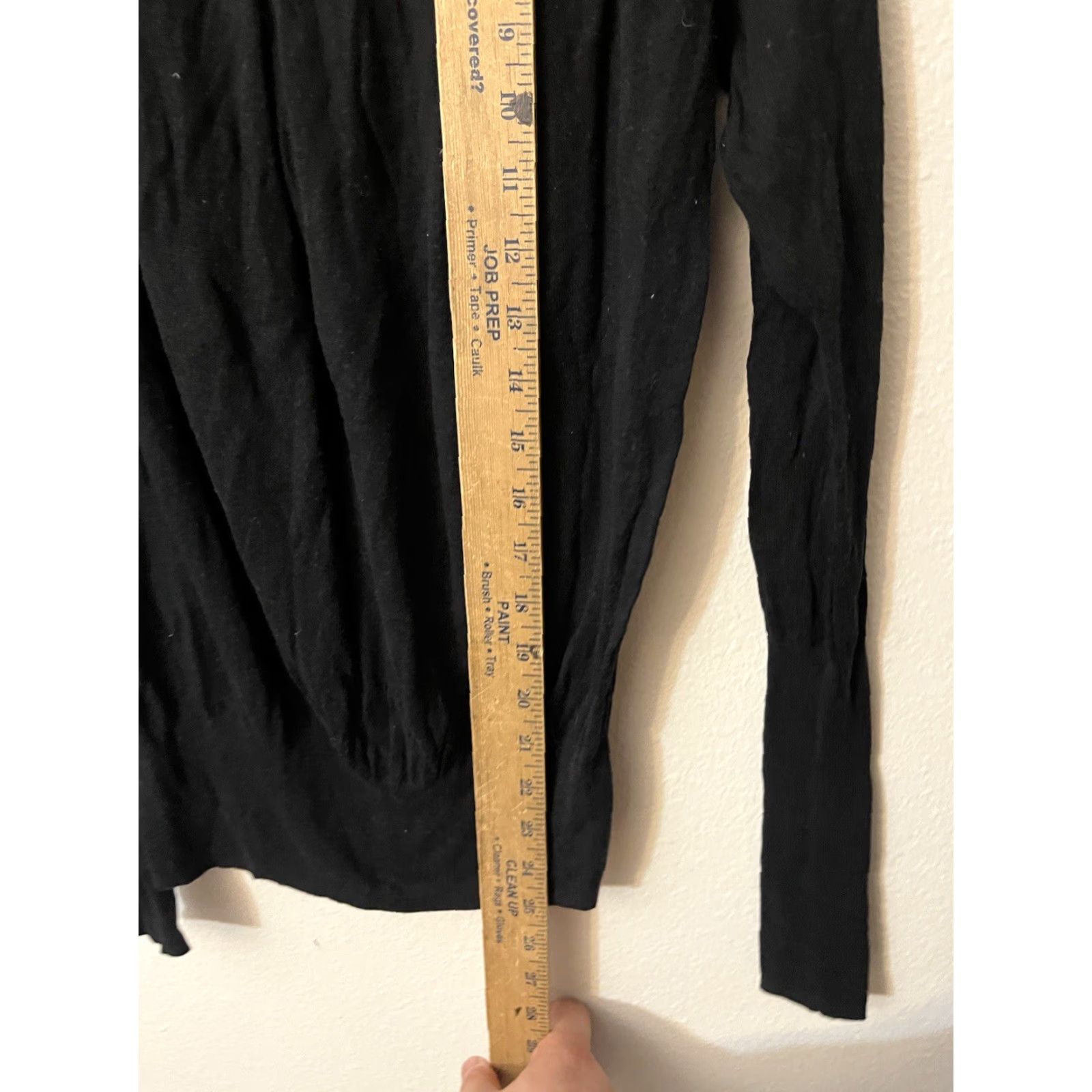 Free People Free People Cold Shoulder Knit Sweater XS Black Bohemian Tunic Womens Size XS / US 0-2 / IT 36-38 - 4 Thumbnail