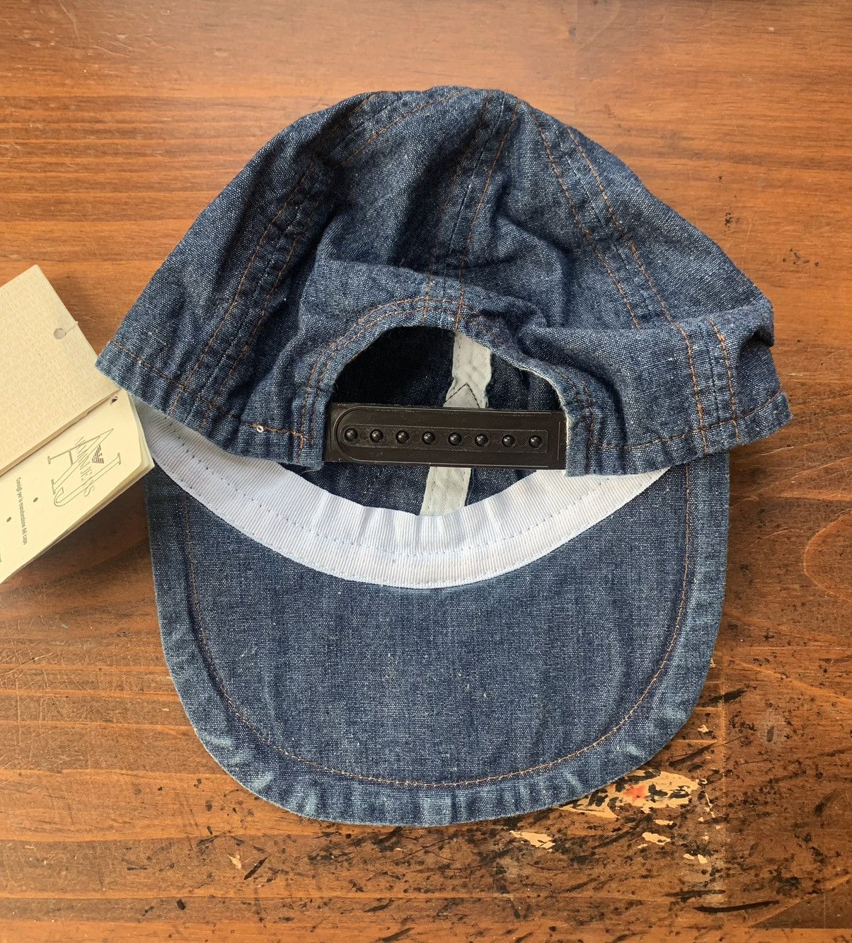 Armani NWT 90’s Jeans Hat Size ONE SIZE - 2 Thumbnail