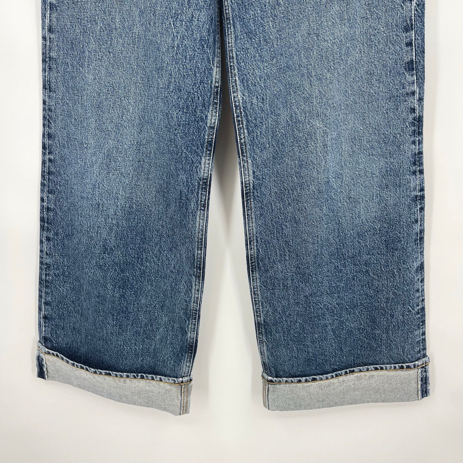 Agolde AGOLDE | NWT Dame High Rise Wide Leg Cuffed Jeans Control 26 Size 26" / US 2 / IT 38 - 8 Thumbnail