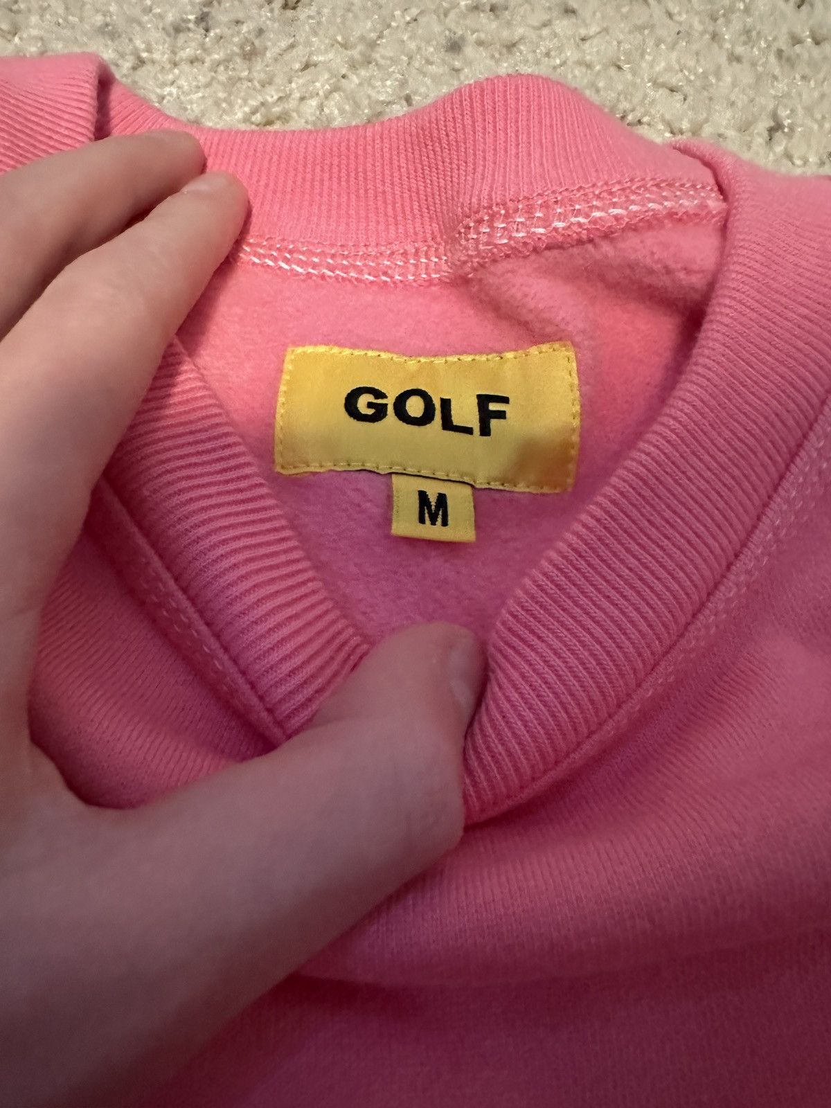 Golf Wang × Golf le Fleur Golf Wang Pink Sweatshirt Size US M / EU 48-50 / 2 - 3 Thumbnail