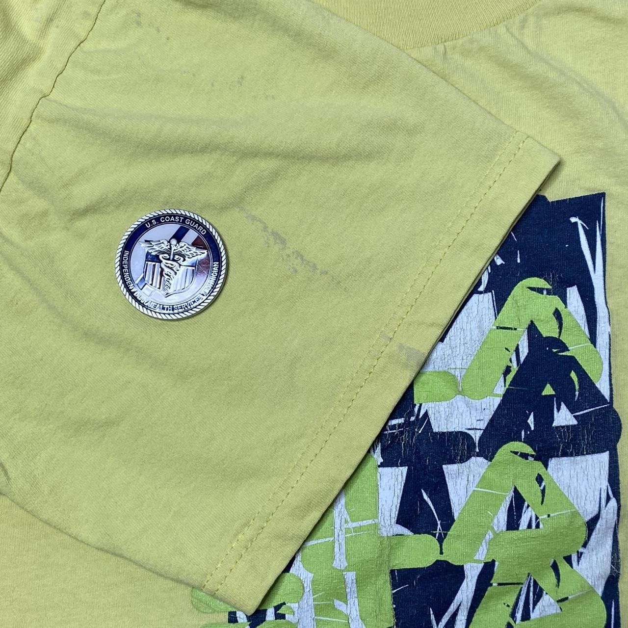 Fila Vintage FILA Yellow Tee Size Large Size US L / EU 52-54 / 3 - 3 Thumbnail