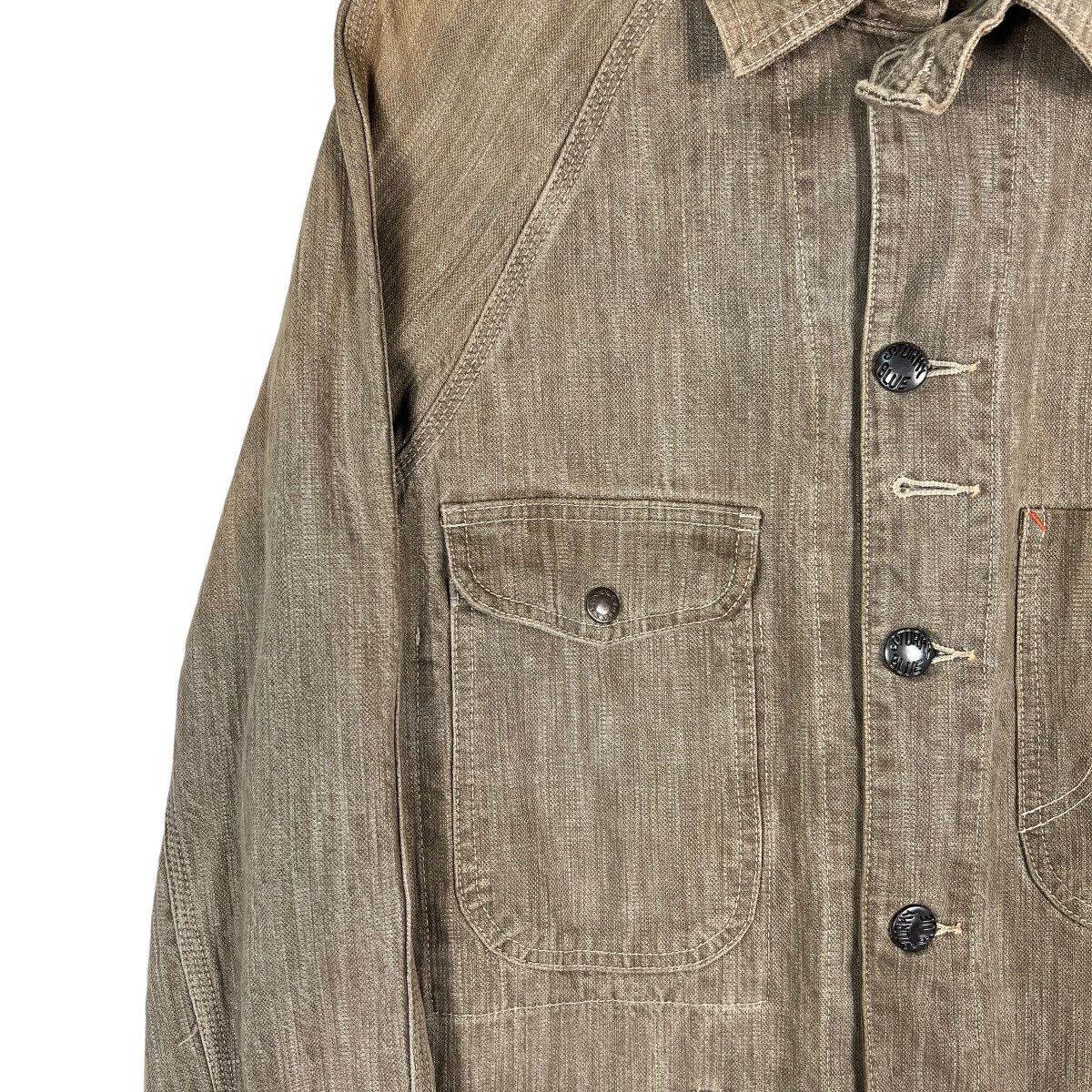 Kapital 🔥 STORMY BLUE by PHERROWS CHORE JACKET MADE IN JAPAN Size US M / EU 48-50 / 2 - 4 Thumbnail