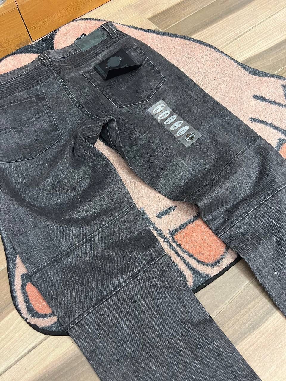 Harley Davidson × Vintage Vintage Harley Davidson Denim Jeans 32x32 Size US 32 / EU 48 - 9 Thumbnail