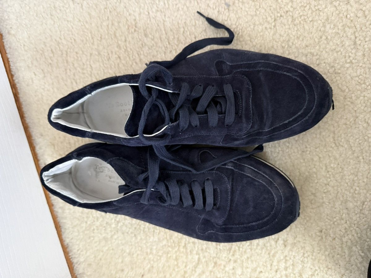 To Boot New York Men's shoes TO BOOT NEW YORK Forest Blue Soft Suede Sneaker Size US 10 / EU 43 - 10 Thumbnail