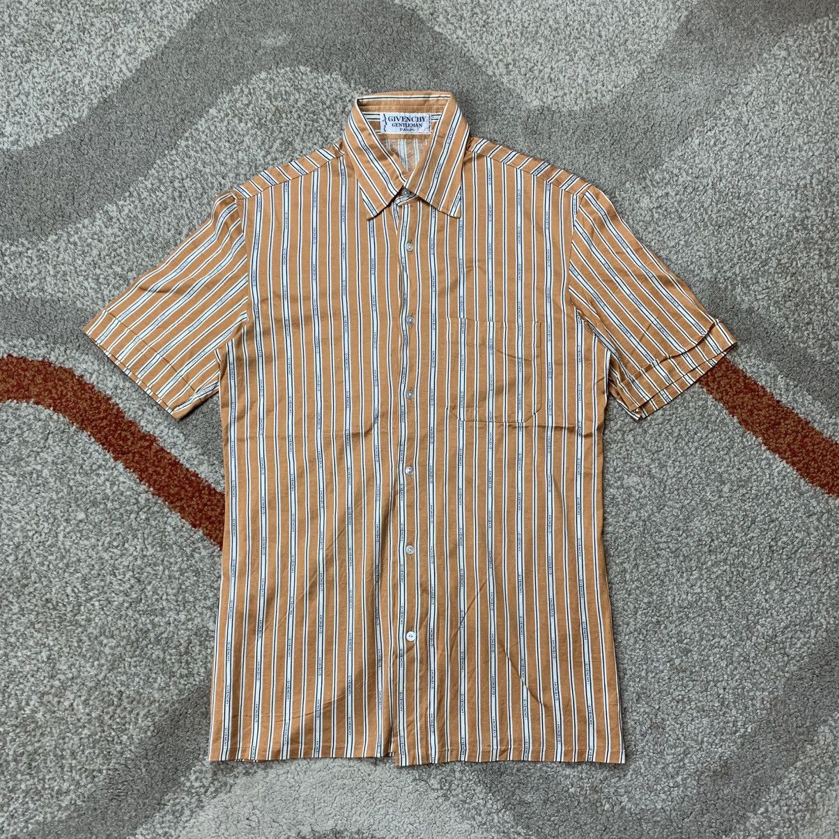 Givenchy GIVENCHY GENTLEMAN PARIS Rare Vintage 70's Shirt Size US XS / EU 42 / 0 - 1 Thumbnail