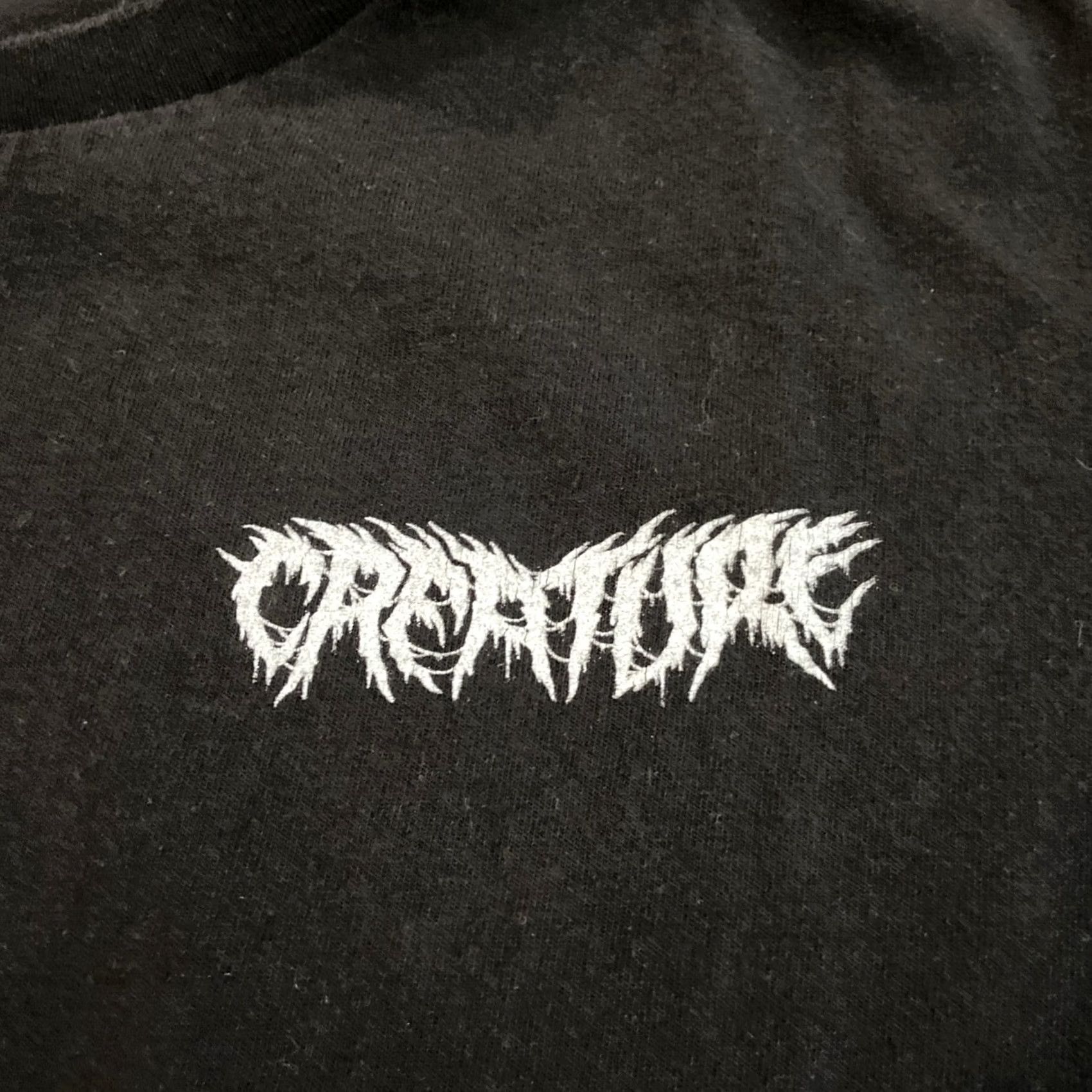 Vintage VINTAGE? No — Creature Brand T Shirt Zombie Head Metal Grunge Horror Medium Size US M / EU 48-50 / 2 - 2 Thumbnail