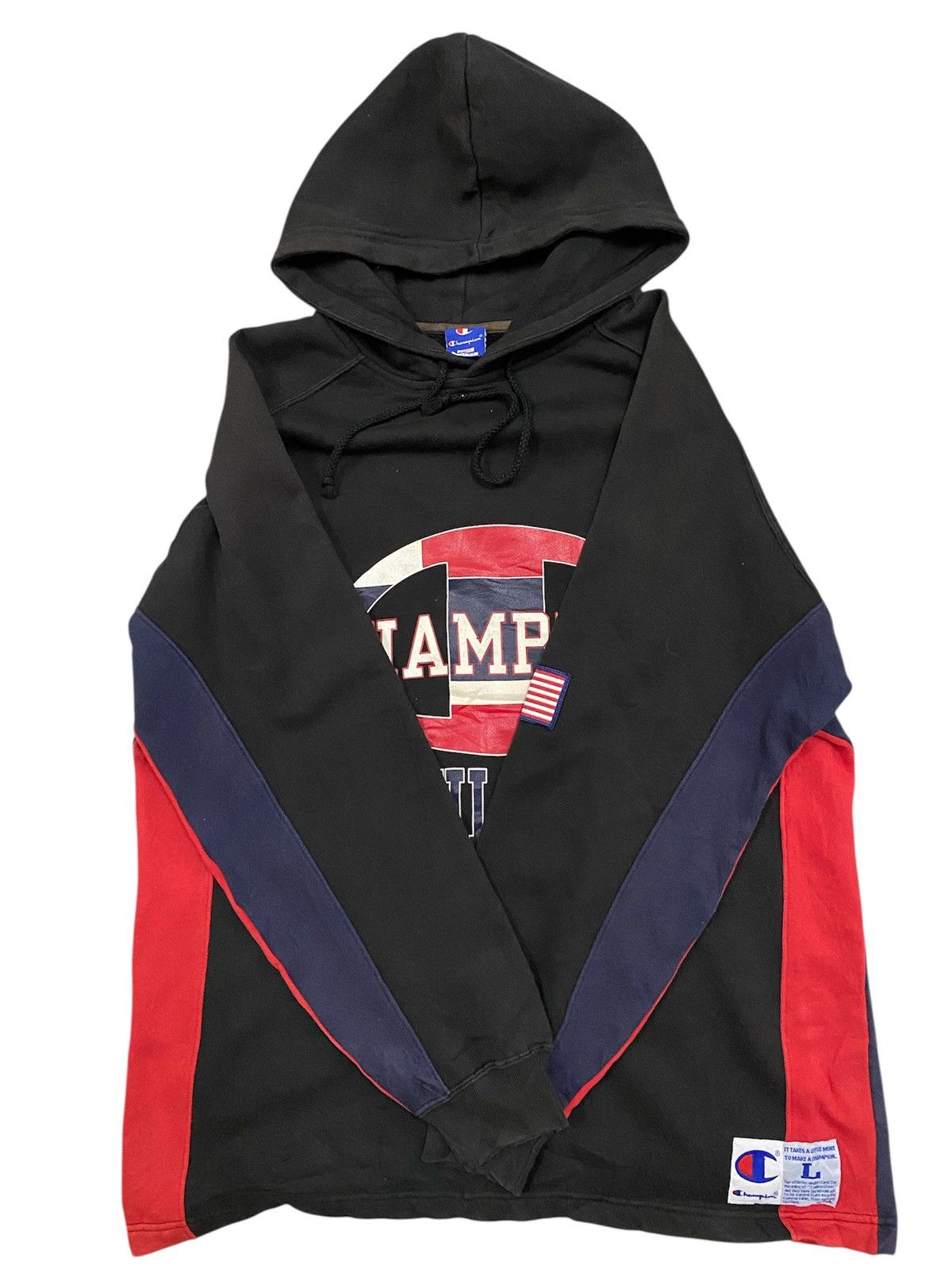 Champion Vintage 80s Champion Hoodie Size US XL / EU 56 / 4 - 3 Thumbnail