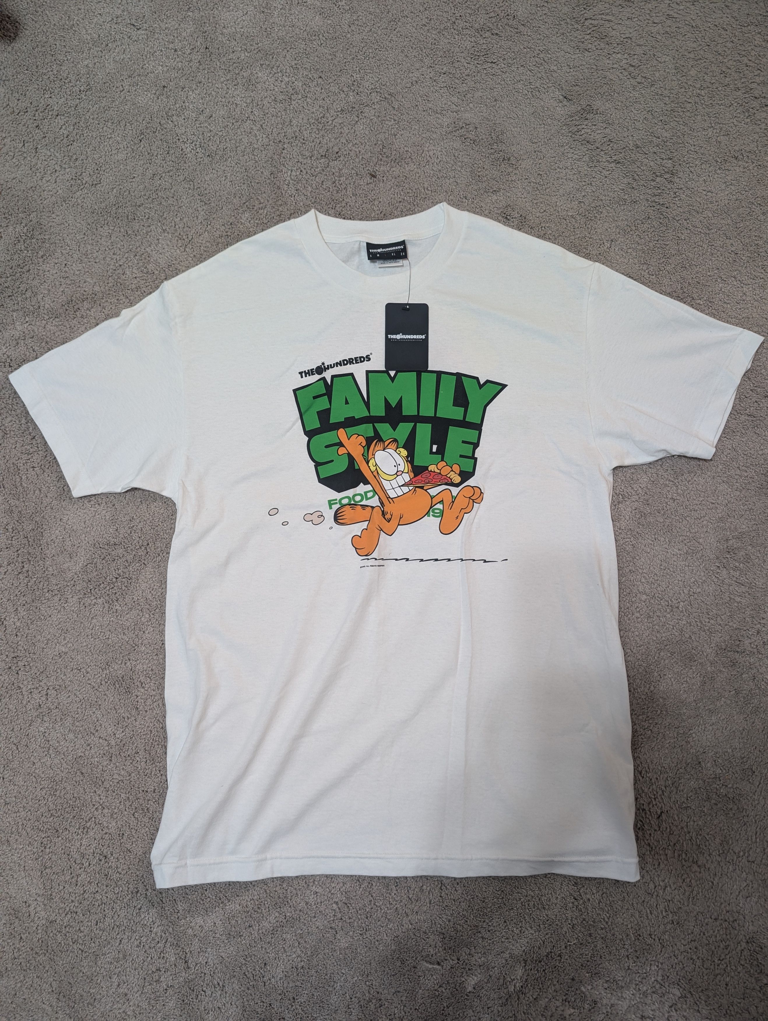 The Hundreds The Hundreds x Garfield Family Style Tee Size US L / EU 52-54 / 3 - 1 Thumbnail