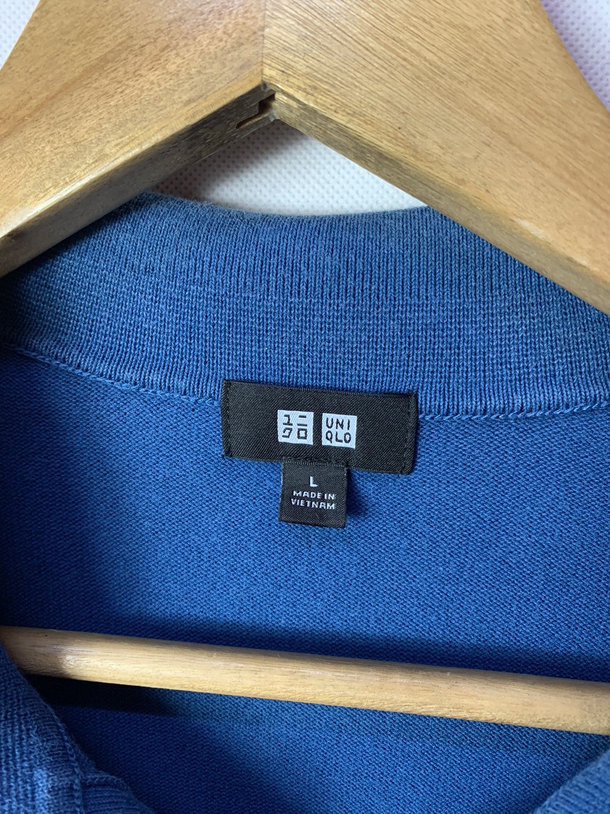 Japanese Brand 🔥Uniqlo Plain Polo Essentials Tee Old Money Size US L / EU 52-54 / 3 - 7 Thumbnail