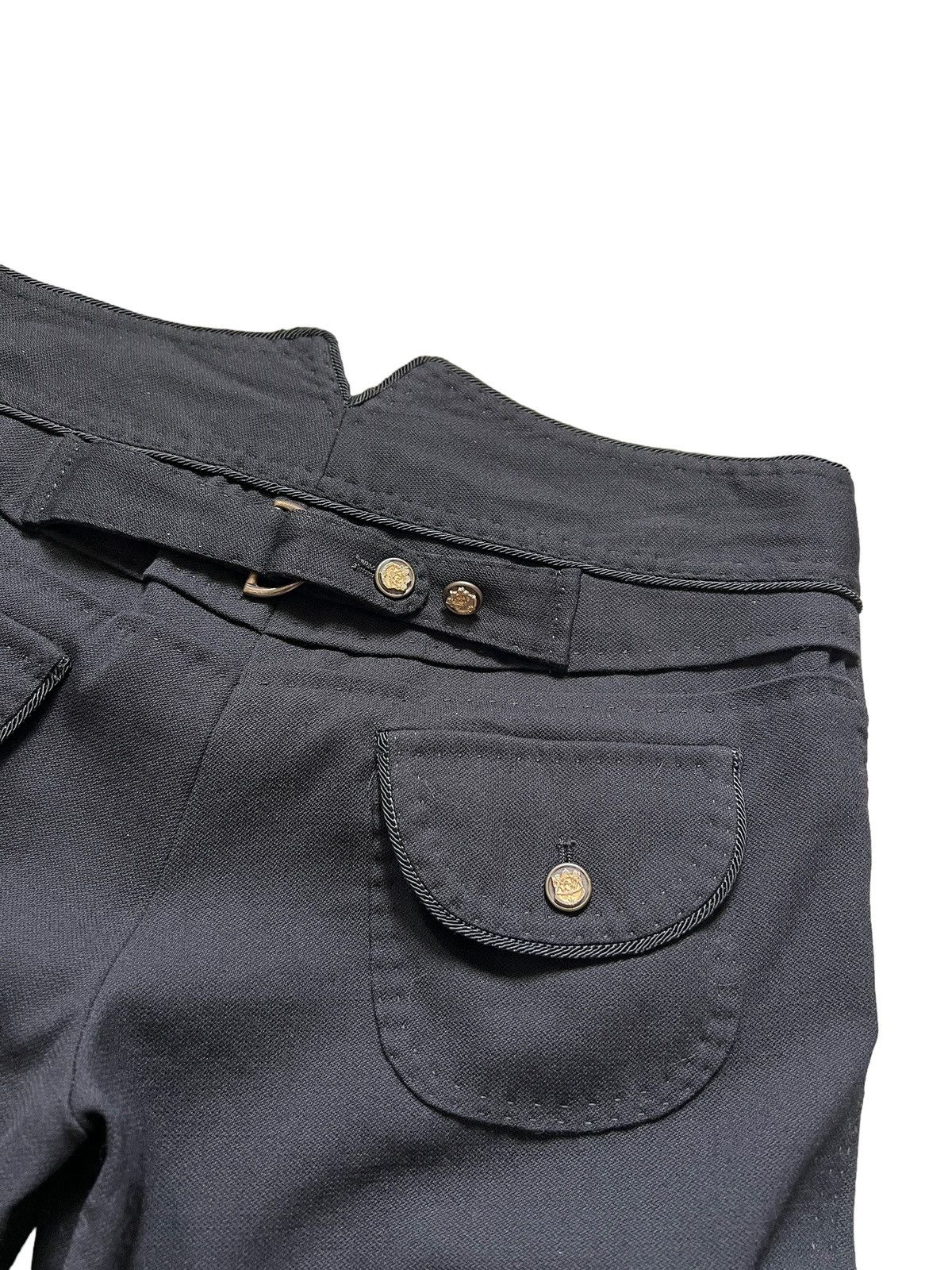 Dolce & Gabbana Dolce & Gabbana US Navy Inspired Wool Pants Size 32" / US 10 / IT 46 - 9 Thumbnail