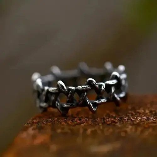 VIBE Knitting Ring Size 7 8 9 10 11 Size ONE SIZE - 3 Thumbnail