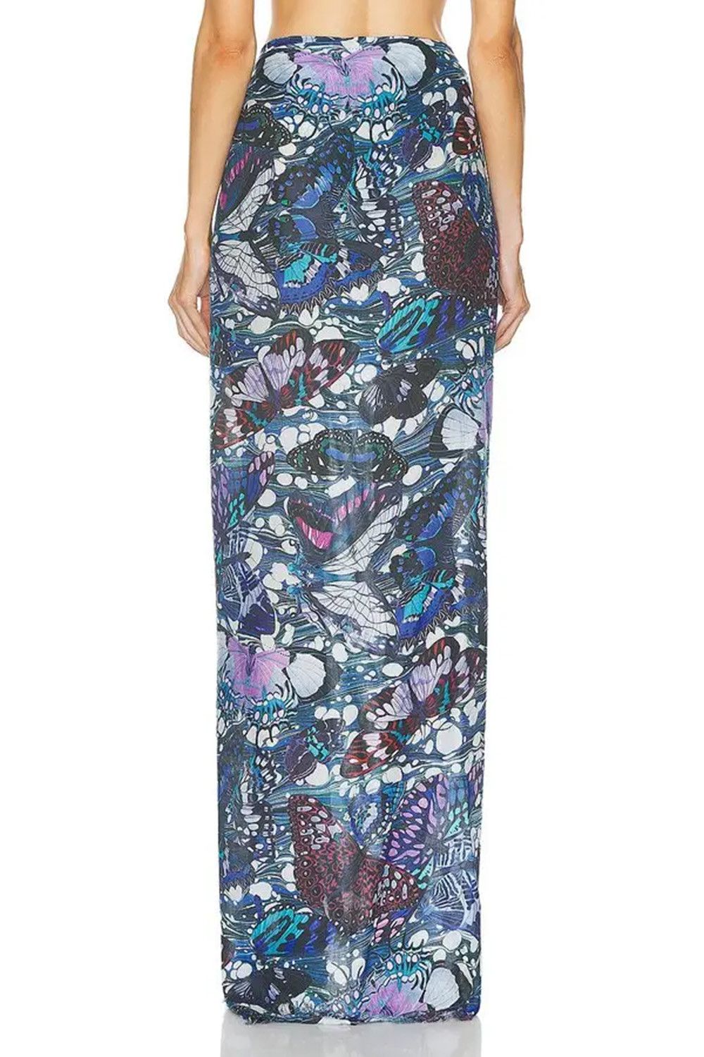 Jean Paul Gaultier Jean Paul Gaultier unisex butterfly print sarong / scarf Size ONE SIZE - 5 Thumbnail
