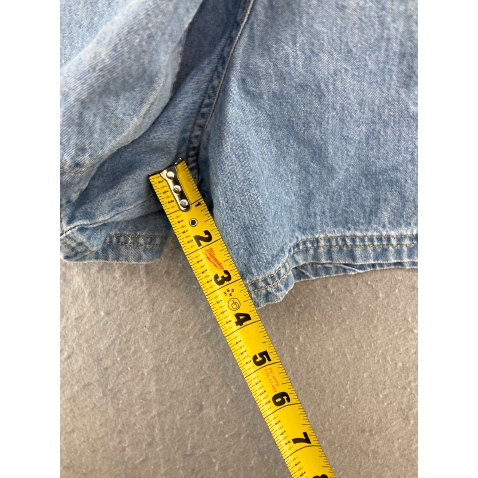 Mickey Unlimited Mickey Unlimited Women's Skort 11 Blue Denim Embroidered Casual 90s Cartoon Size 32" / US 10 / IT 46 - 5 Thumbnail