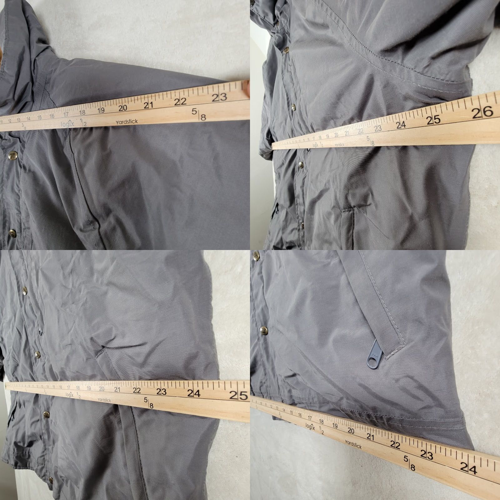 Vintage VINTAGE Columbia Men's Jacket Coat Gore Tex Winter Gray XL Water Resistant Skiing WARM Stand-Up Collar Zip Size US XL / EU 56 / 4 - 8 Thumbnail