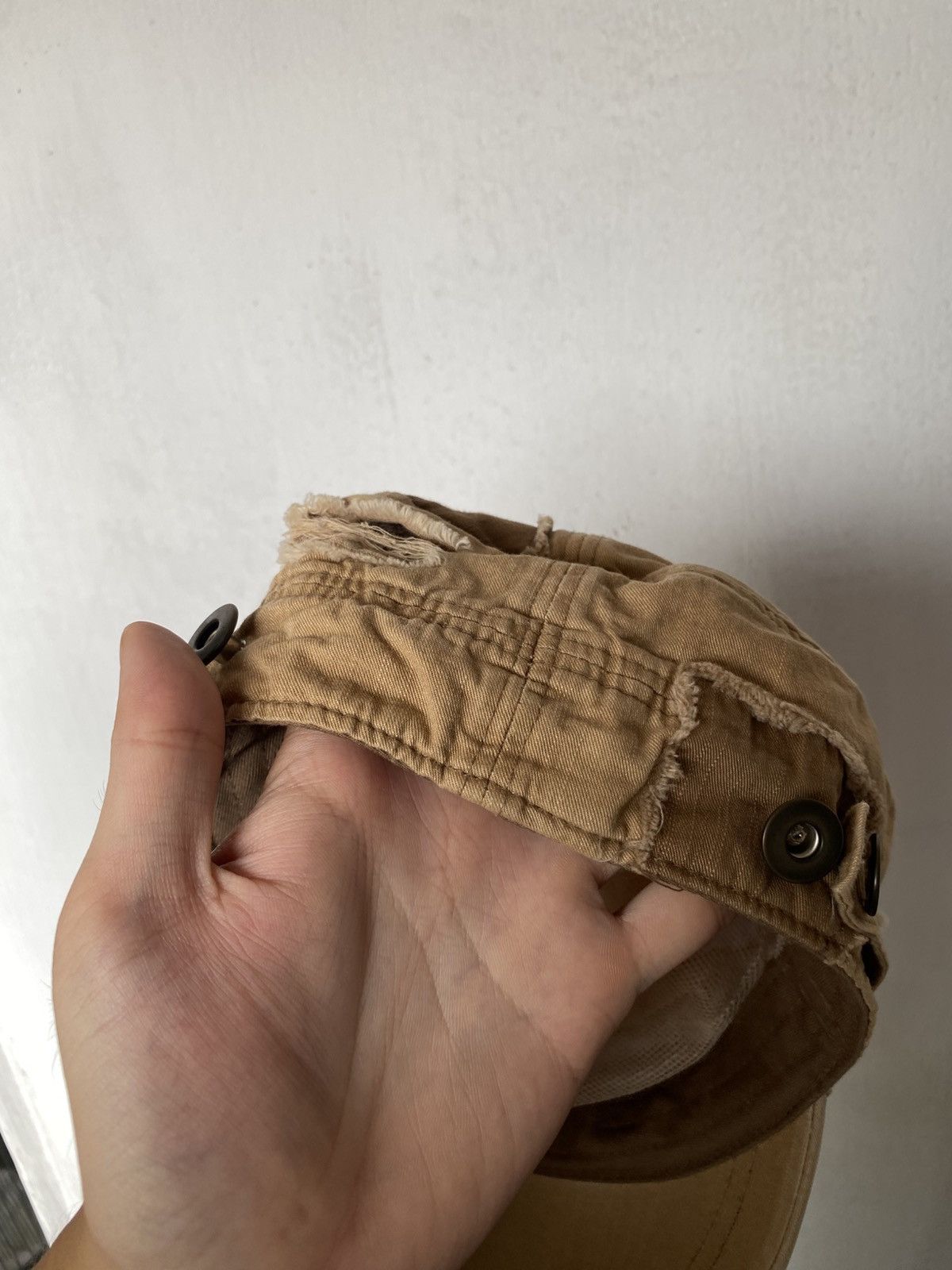 Hysteric Glamour × If Six Was Nine × Japanese Brand Cadet Distressed Punk Hat Size ONE SIZE - 10 Thumbnail