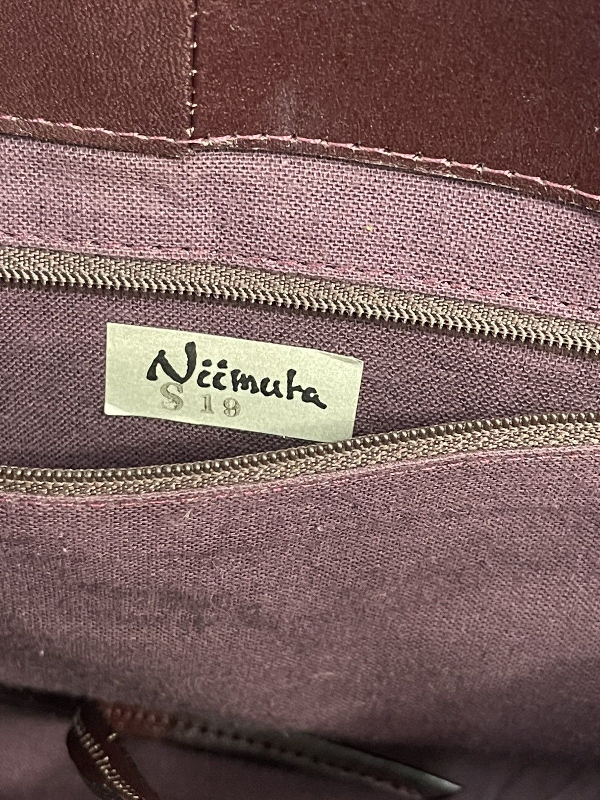 Genuine Leather Full Leather Niimura Japan Tote Bag 1🟩8 Size ONE SIZE - 20 Thumbnail