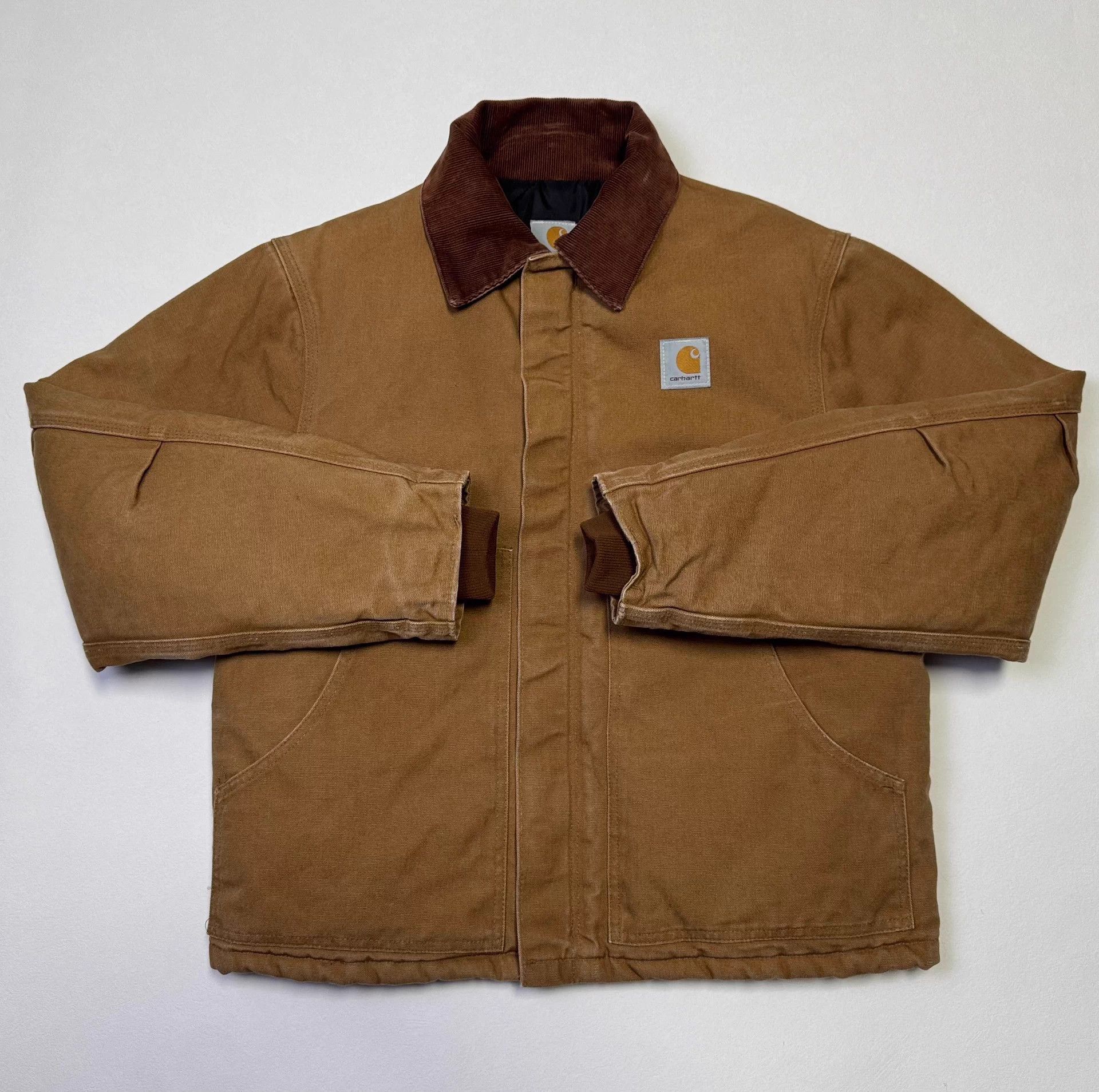 Carhartt Vintage Carhartt J02 Brown 40/M Jacket Size US M / EU 48-50 / 2 - 1 Thumbnail