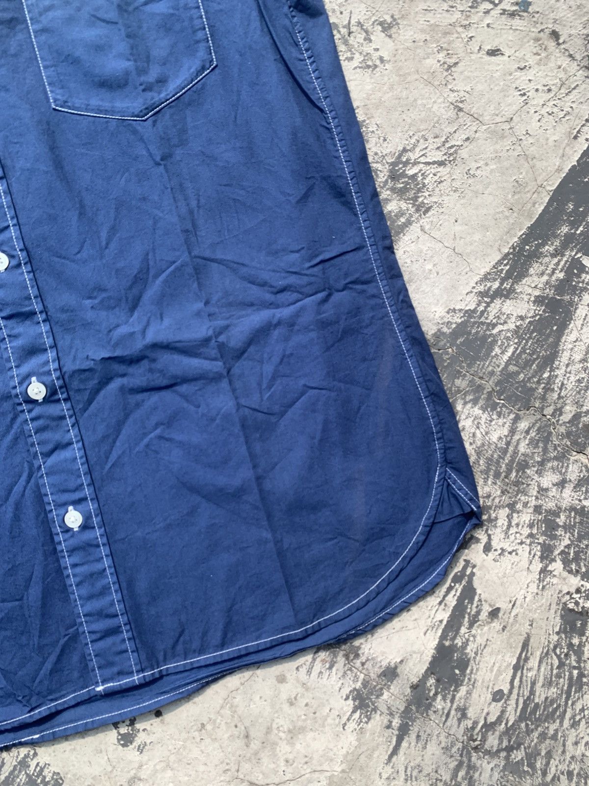 If Six Was Nine Vintage Muji USA Limited Edition Blue Indigo Size US L / EU 52-54 / 3 - 5 Thumbnail