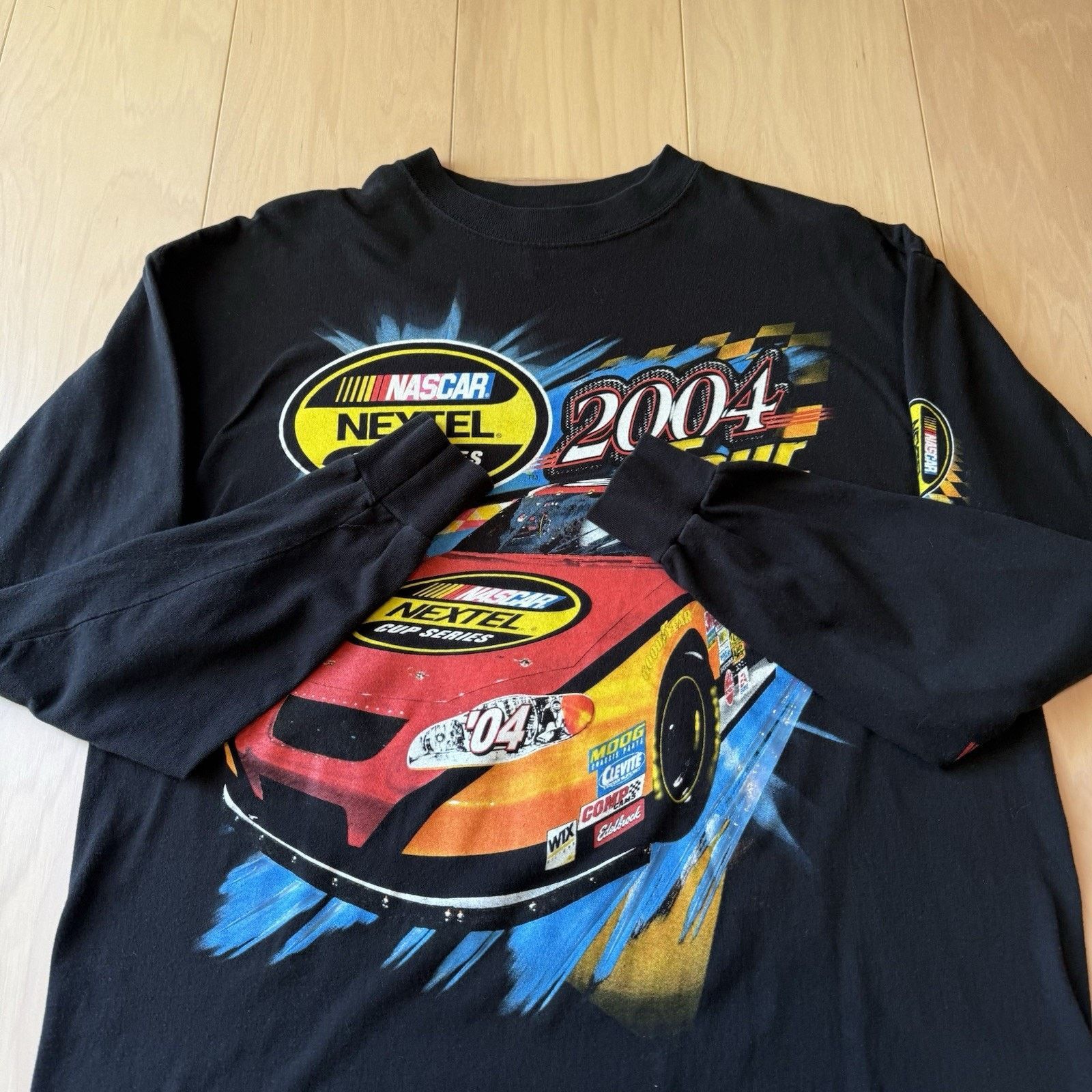Vintage Vintage Nascar Nextel Cup Series Shirt Black Y2K Long Sleeve Size US XL / EU 56 / 4 - 4 Thumbnail
