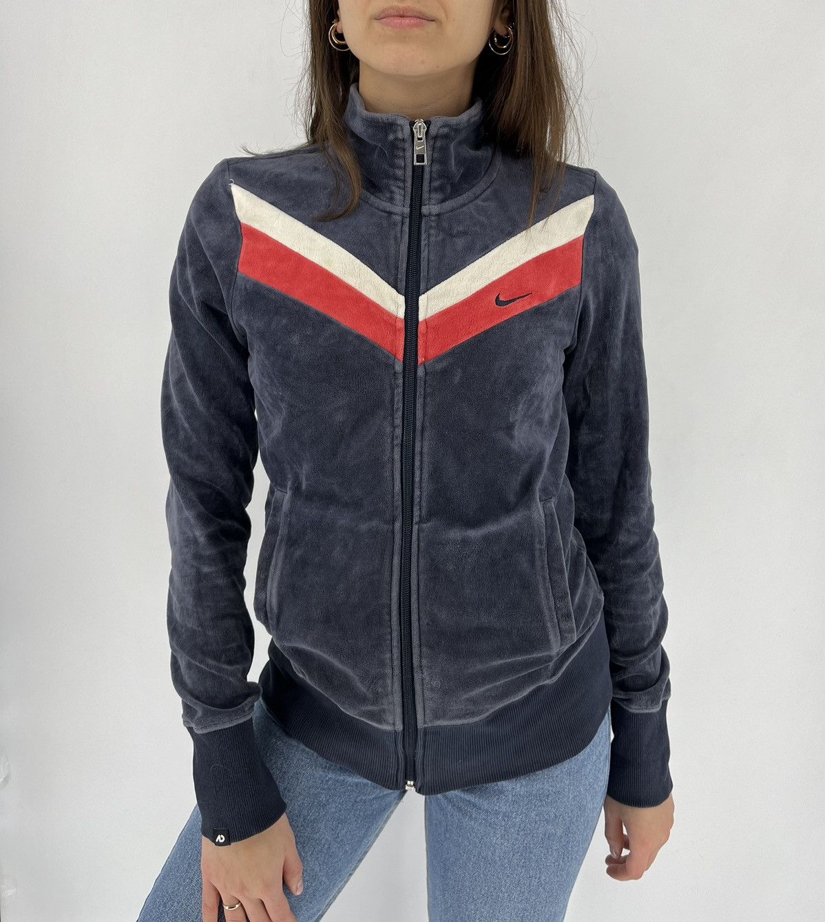 Nike × Nike ACG Vintage Y2K Nike Big Logo Swoosh Hoodie Streetwear 90s Style Size S / US 4 / IT 40 - 1 Thumbnail