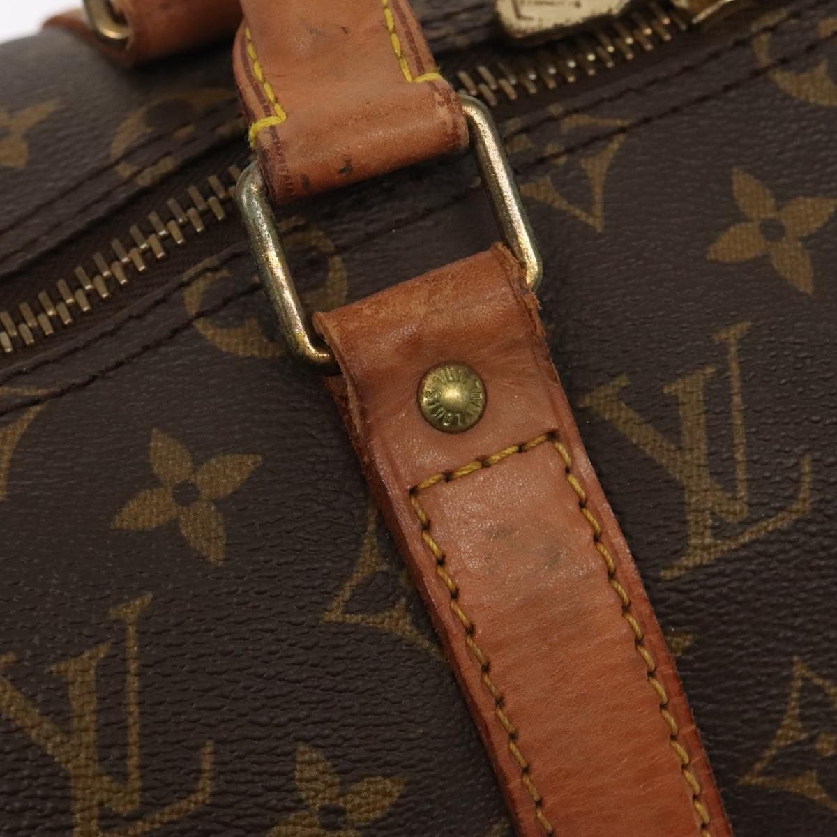 Louis Vuitton LOUIS VUITTON Monogram Keepall Bandouliere 50 Boston Bag Size ONE SIZE - 10 Thumbnail