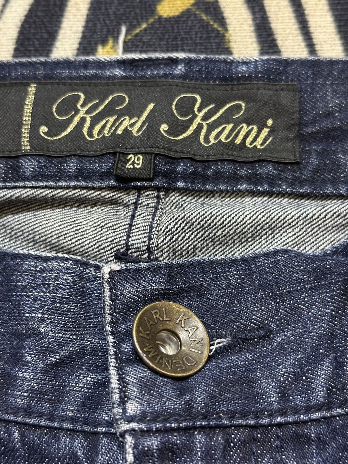 Karl Kani Vintage Karl Kani King Of Black Grunge Denim Size US 30 / EU 46 - 9 Thumbnail