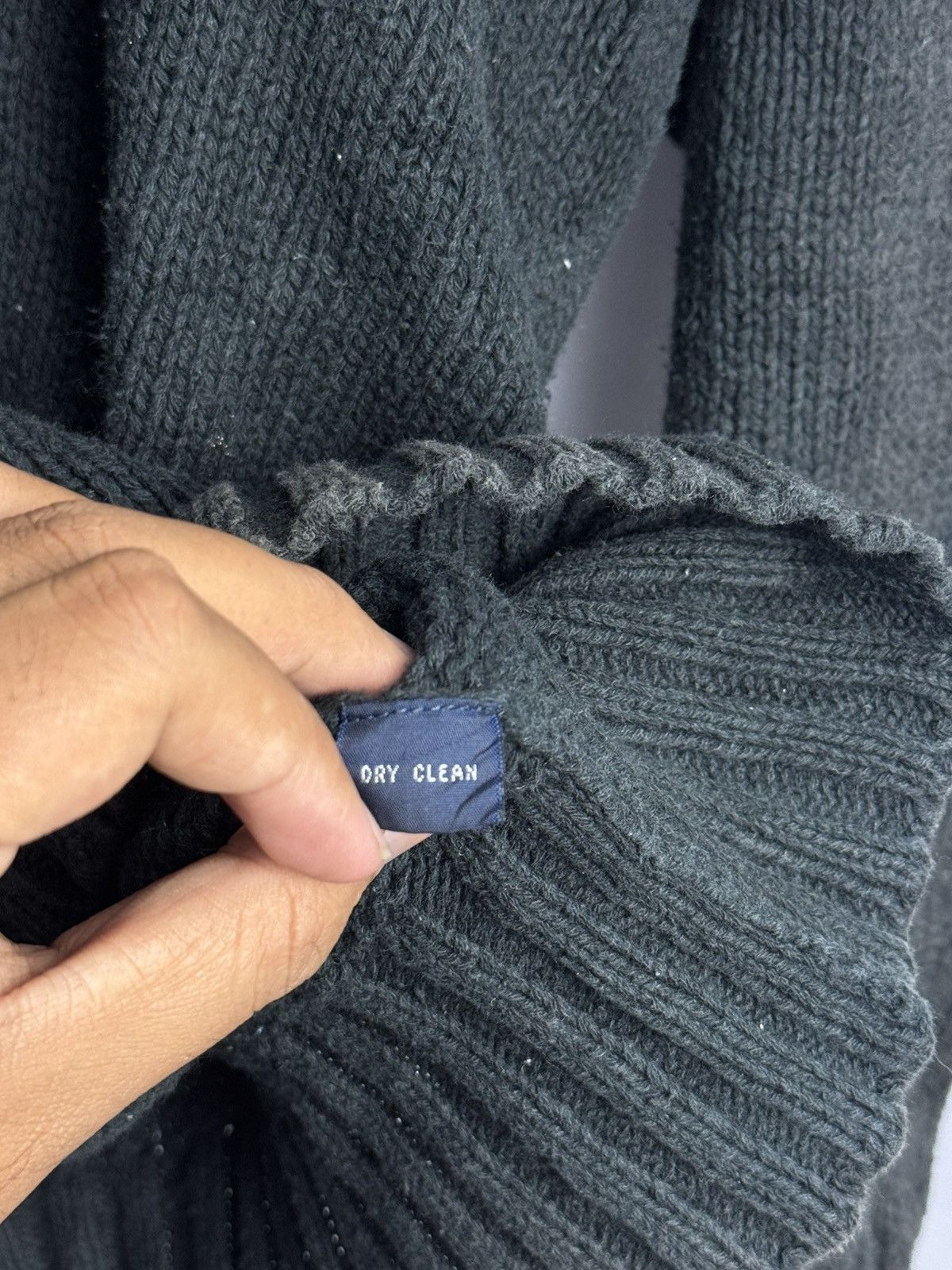 Polo Ralph Lauren Polo Ralph Lauren Vintage Knit Sweater Balck Washed Size US M / EU 48-50 / 2 - 6 Thumbnail