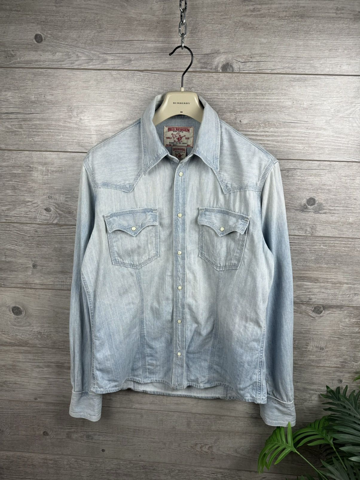 True Religion True Religion Bomber Jacket Jeans Vintage Size L Size US L / EU 52-54 / 3 - 5 Thumbnail