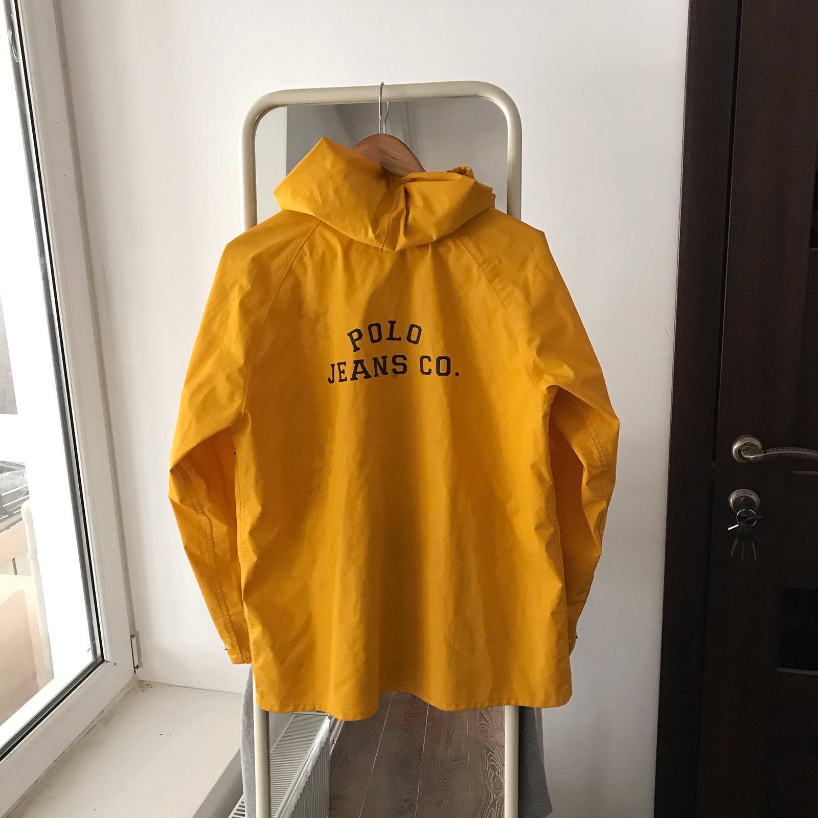 Polo Ralph Lauren × Vintage Polo Sport Ralph Lauren Raincoat Light Jacket Big Logo Sz M Size US M / EU 48-50 / 2 - 2 Thumbnail