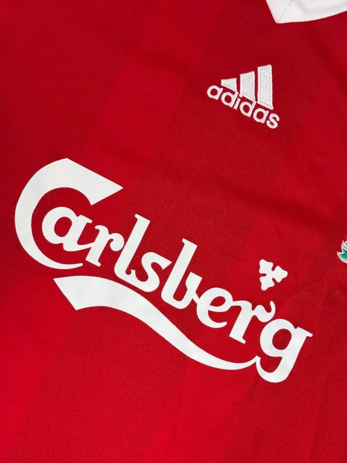 Adidas Adidas Liverpool 2008 2010 Home Football Shirt Soccer Jersey Size US S / EU 44-46 / 1 - 2 Thumbnail