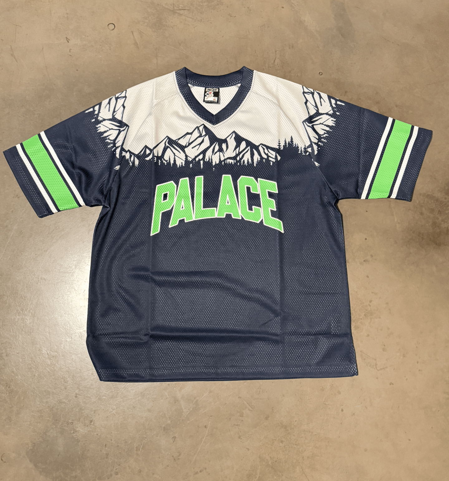 Palace Palace Peaker Mesh Jersey Size US XL / EU 56 / 4 - 4 Thumbnail