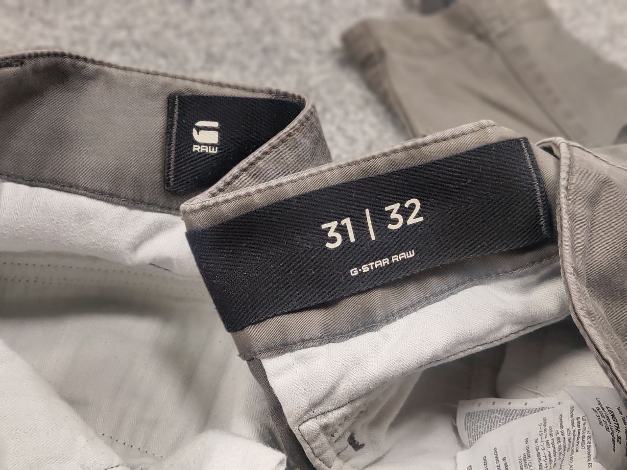 G-Star Vintage g-star raw rovic zip 3d straight tapered cargo Pants Size US 31 - 12 Thumbnail