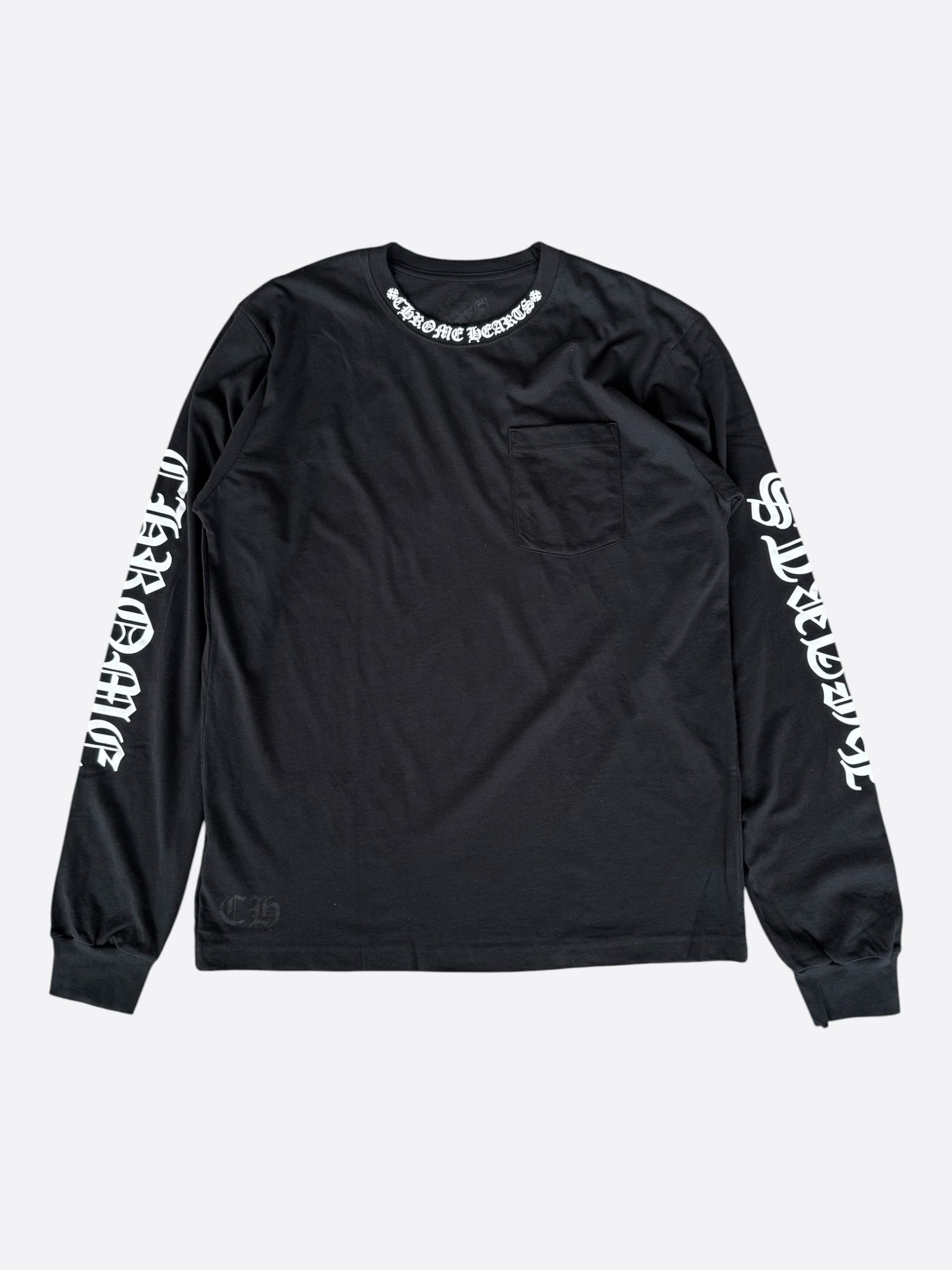 Chrome Hearts Chrome Hearts Neon Neck Letter Longsleeve T-Shirt 