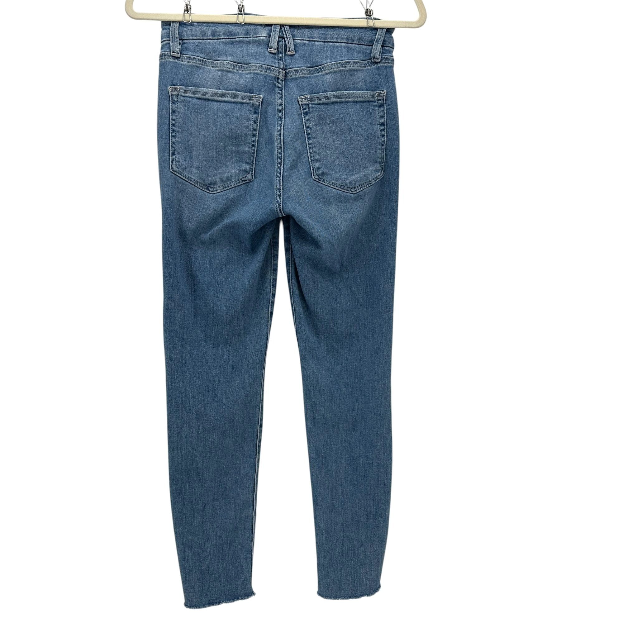 Good American Good American Womens 4/27 Jeans Good Legs Crop High Rise Size 27" / US 4 / IT 40 - 4 Thumbnail