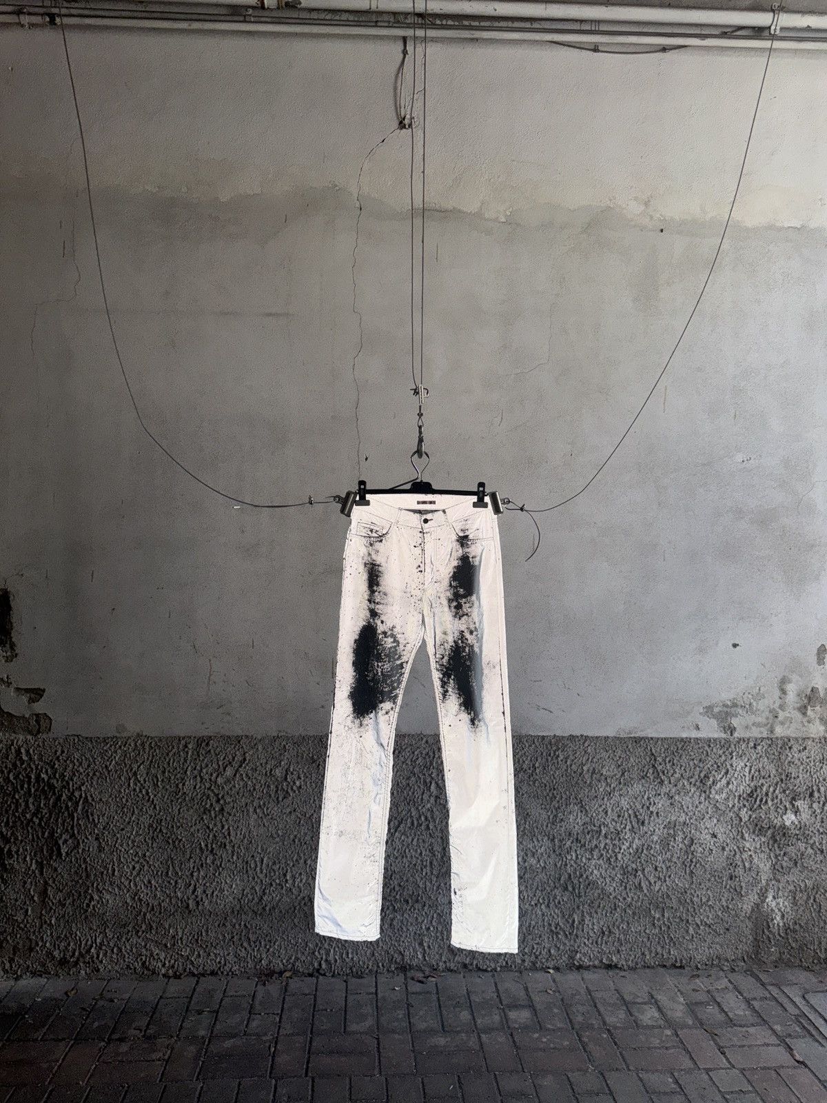 Helmut Lang Helmut Lang Reflective FW 1994 5 pocket pants Size US 32 / EU 48 - 5 Thumbnail