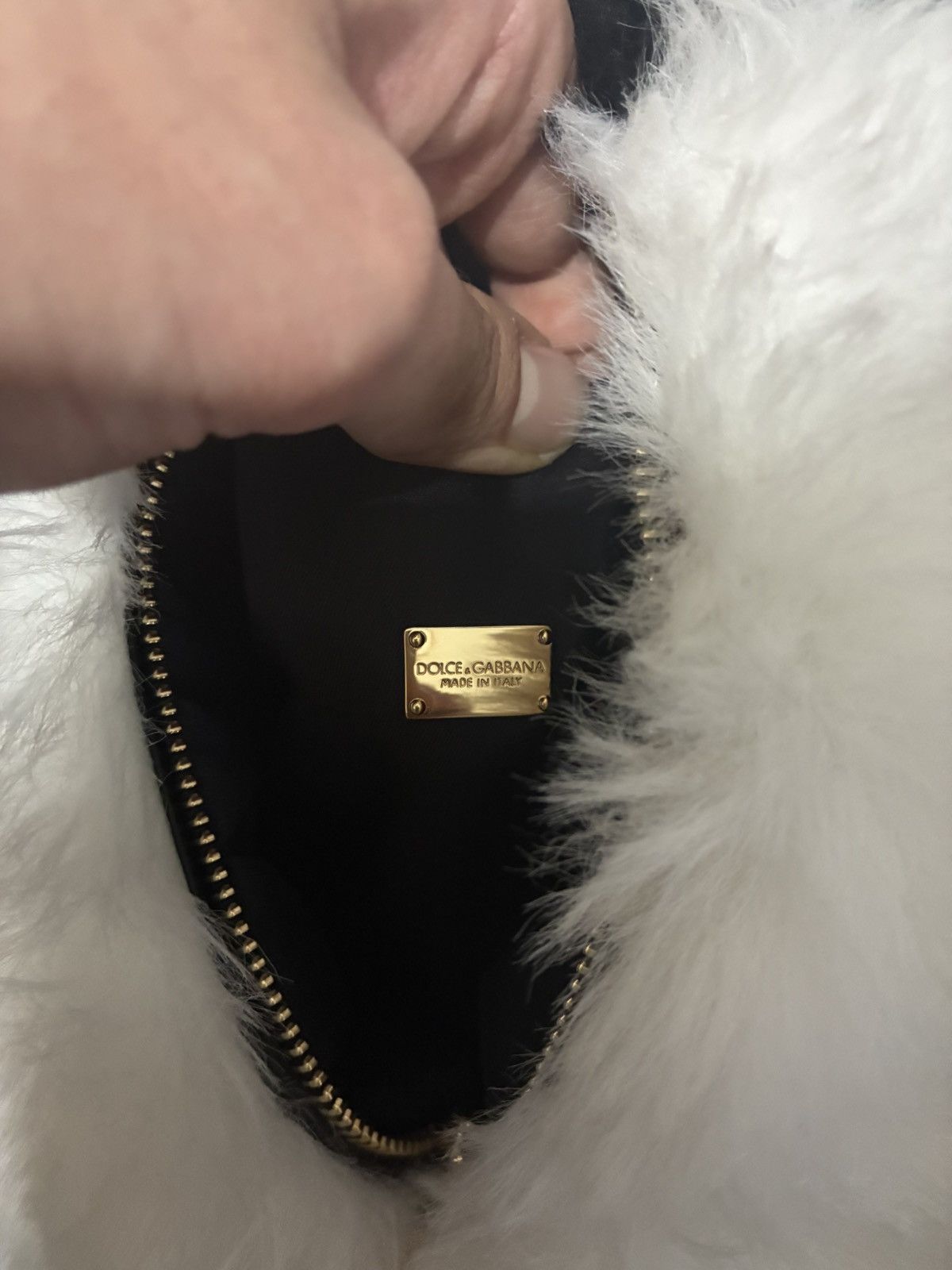 Dolce & Gabbana Dolce & Gabbana Panda Plush Sling Bag Size ONE SIZE - 5 Thumbnail