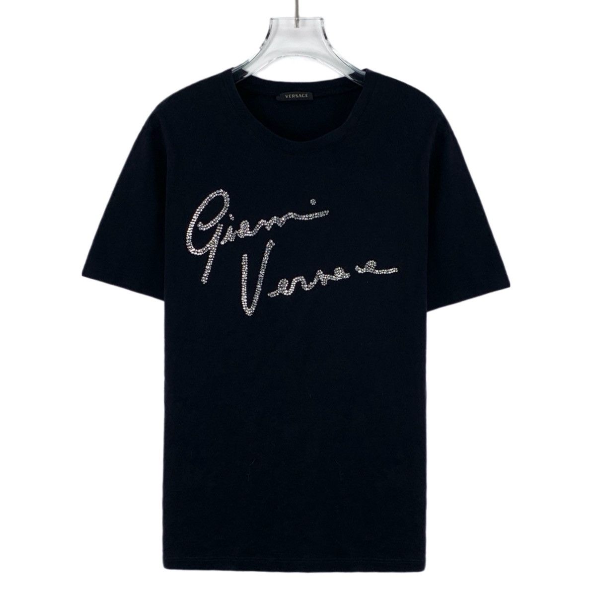 Versace Versace Cotton Crew Neck Short Sleeve T-Shirt K26WX Size M / US 6-8 / IT 42-44 - 1 Thumbnail