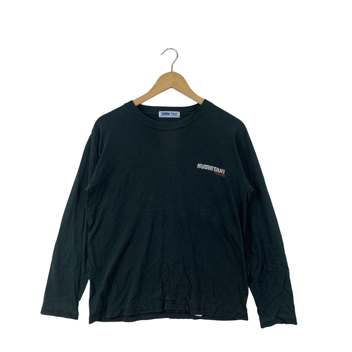 Vintage Vintage Rush Tang Racing Black Long Sleeve T-Shirt Logo Tee Size US M / EU 48-50 / 2 - 3 Thumbnail