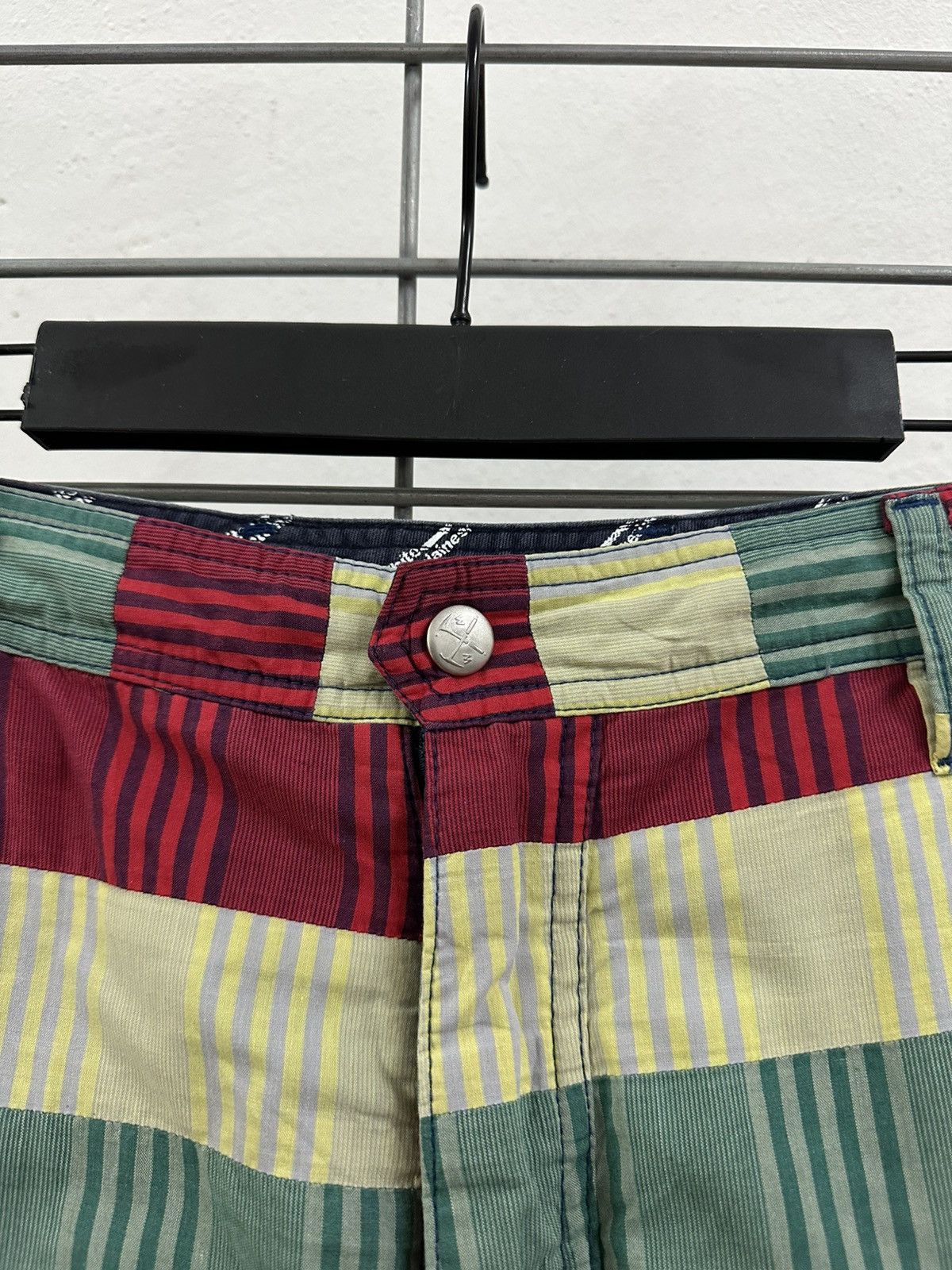 White Mountaineering Rare And Beautiful White Mountaineering Plaid Shorts Size US 32 / EU 48 - 4 Thumbnail