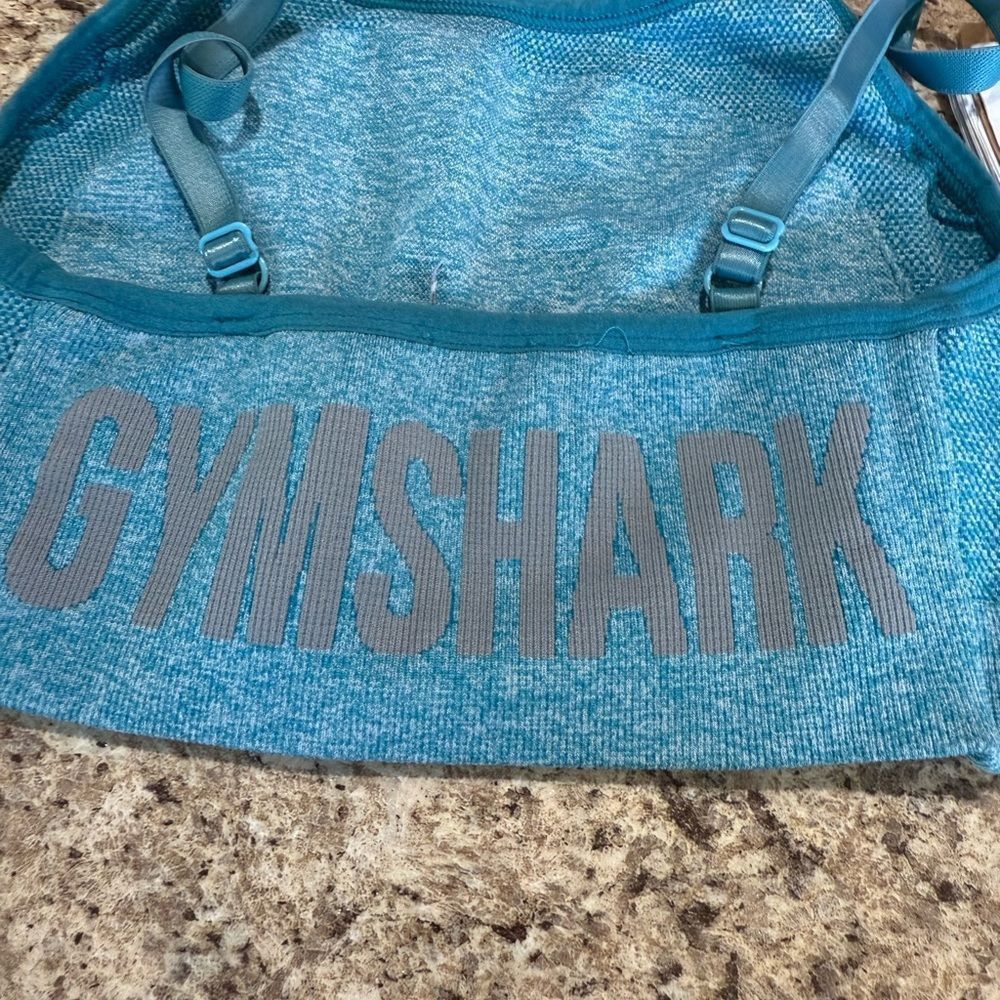 Gymshark Gymshark Blue High-Impact Sports Bra Size XS / US 0-2 / IT 36-38 - 4 Thumbnail