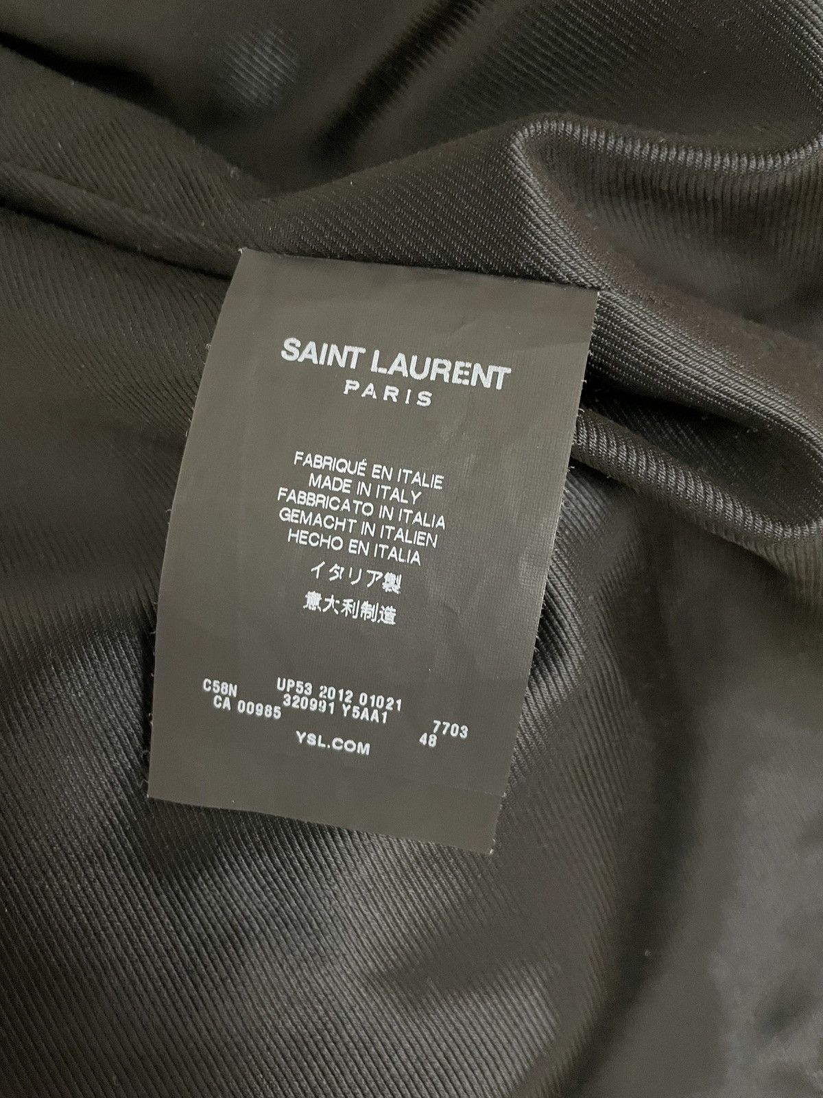 Hedi Slimane × Saint Laurent Paris FW13 Saint Laurent Goat Leather Tan Suede Jacket Size US M / EU 48-50 / 2 - 14 Thumbnail