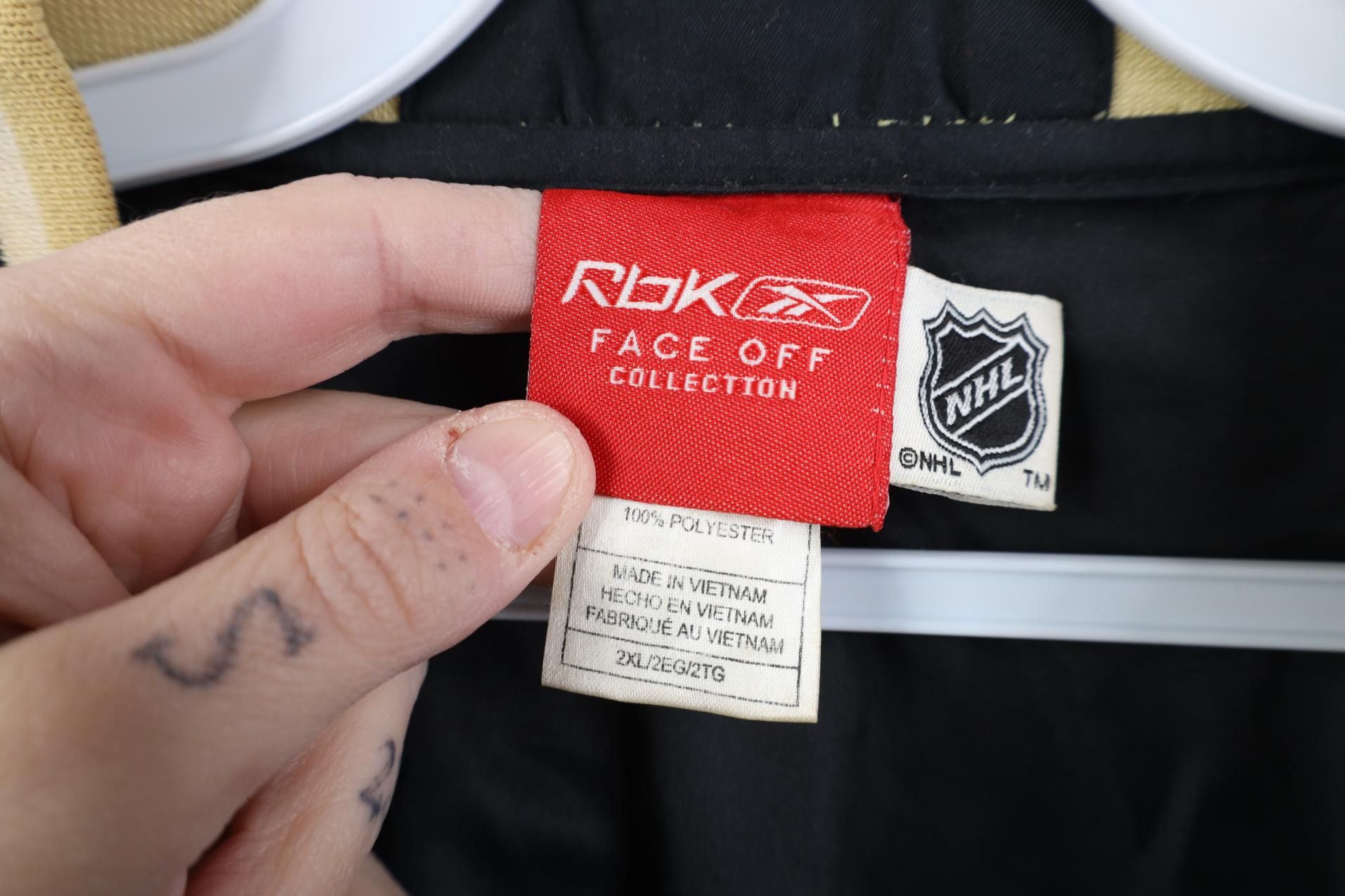Reebok Vintage Reebok Penguins Hockey Pullover Windbreaker Jacket Size US XXL / EU 58 / 5 - 8 Thumbnail